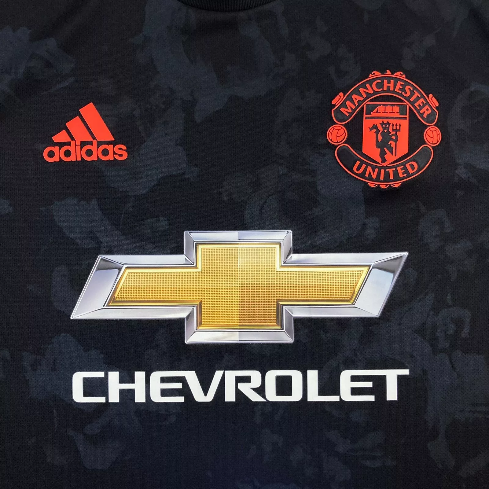 Adidas Jerseys 2019-20 Manchester United Third Adidas ED7390 Black