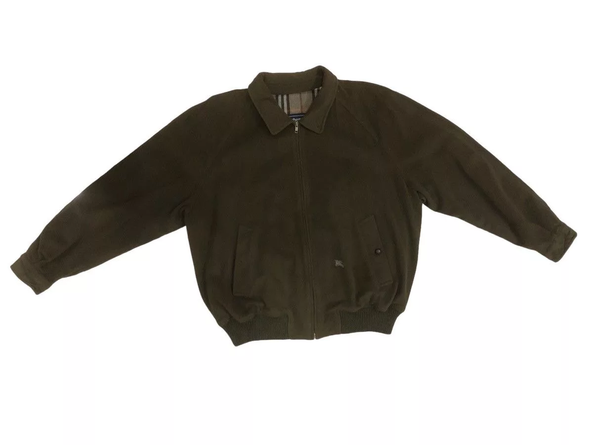 Burberry Bombers Burberry × Burberry Prorsum Burberry Porsum Wool Bomber Jacket Made In Spain Brown