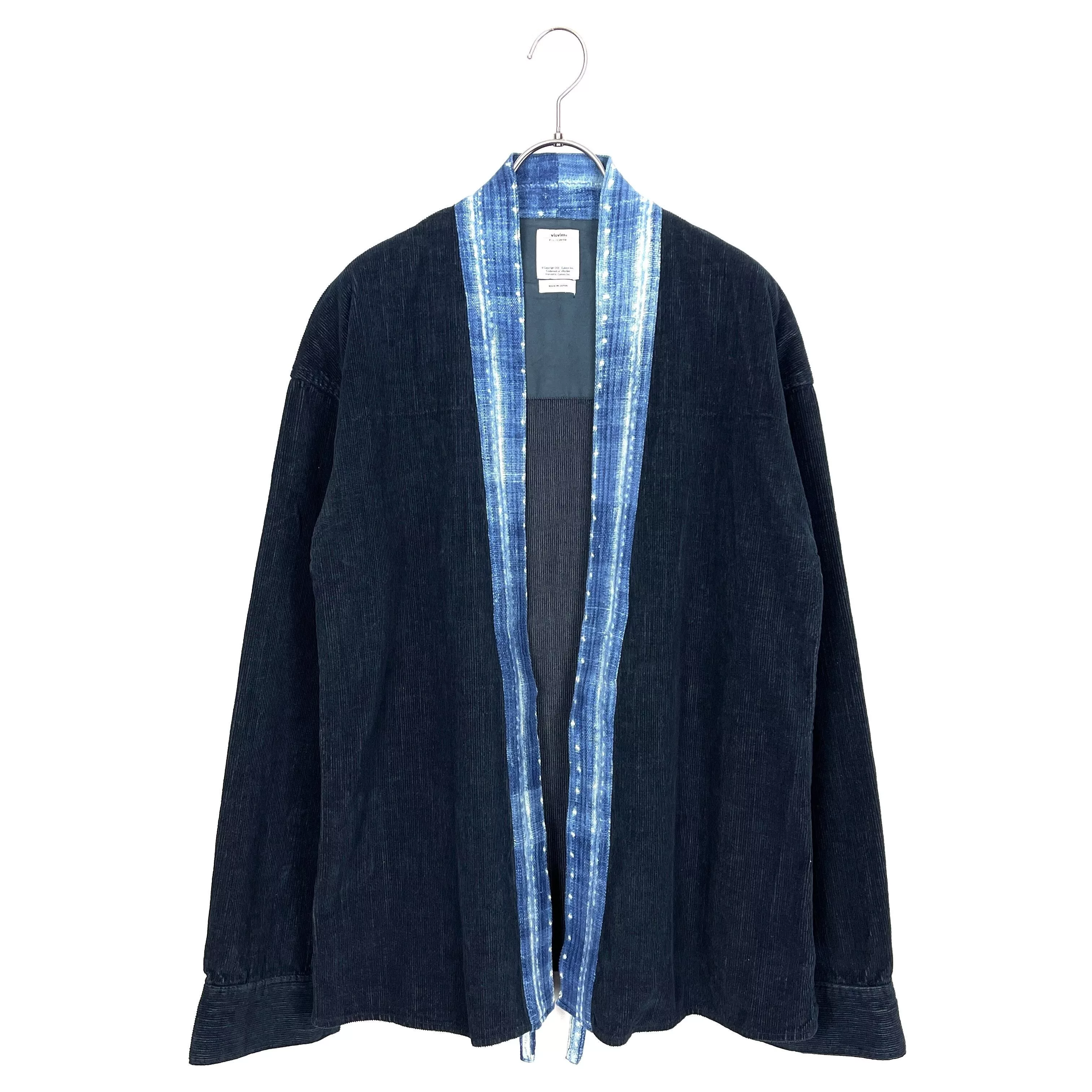 Visvim Light Jackets Visvim Kuba Corduroy Lhamo Shirt *F.I.L. EXCLUSIVE sz. 1 Blue