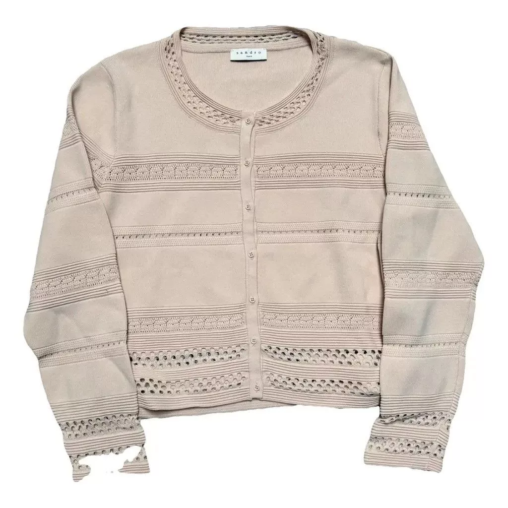 Sandro Sweaters Sandro Jumper Pink/Orange Size fit M