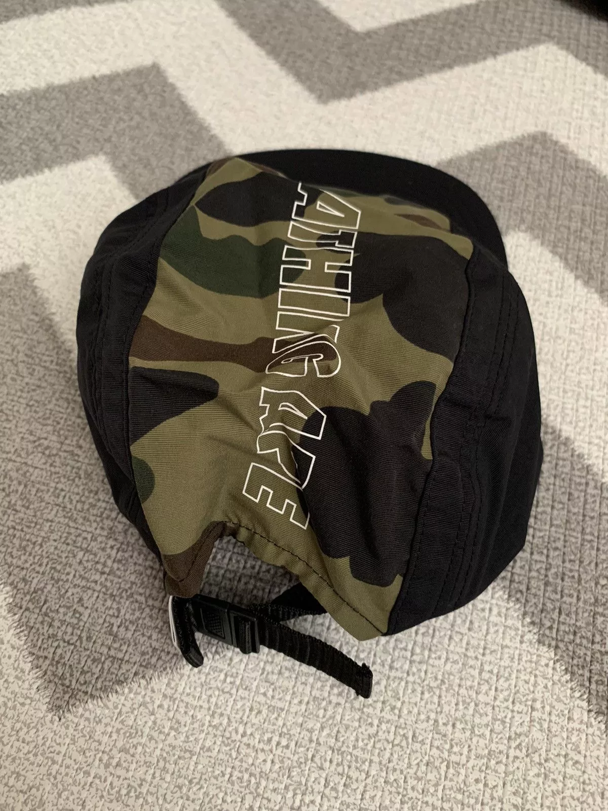 Bape Hats Bape 1st Camo Jet Cap Black