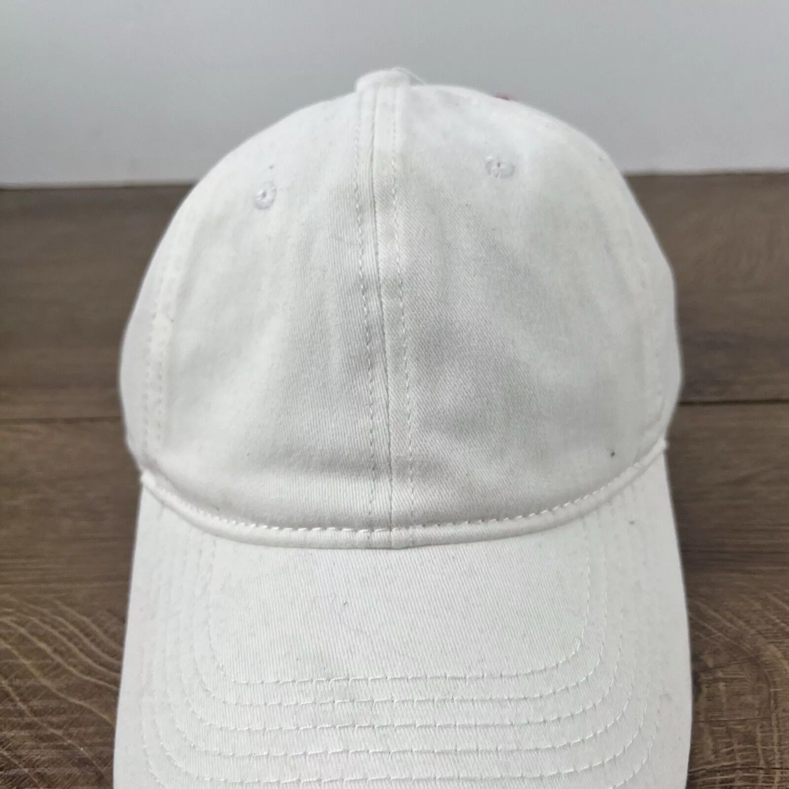 Other Hats Other Plain White Running Hat Athletic White Cap Hat Adjustable Ha