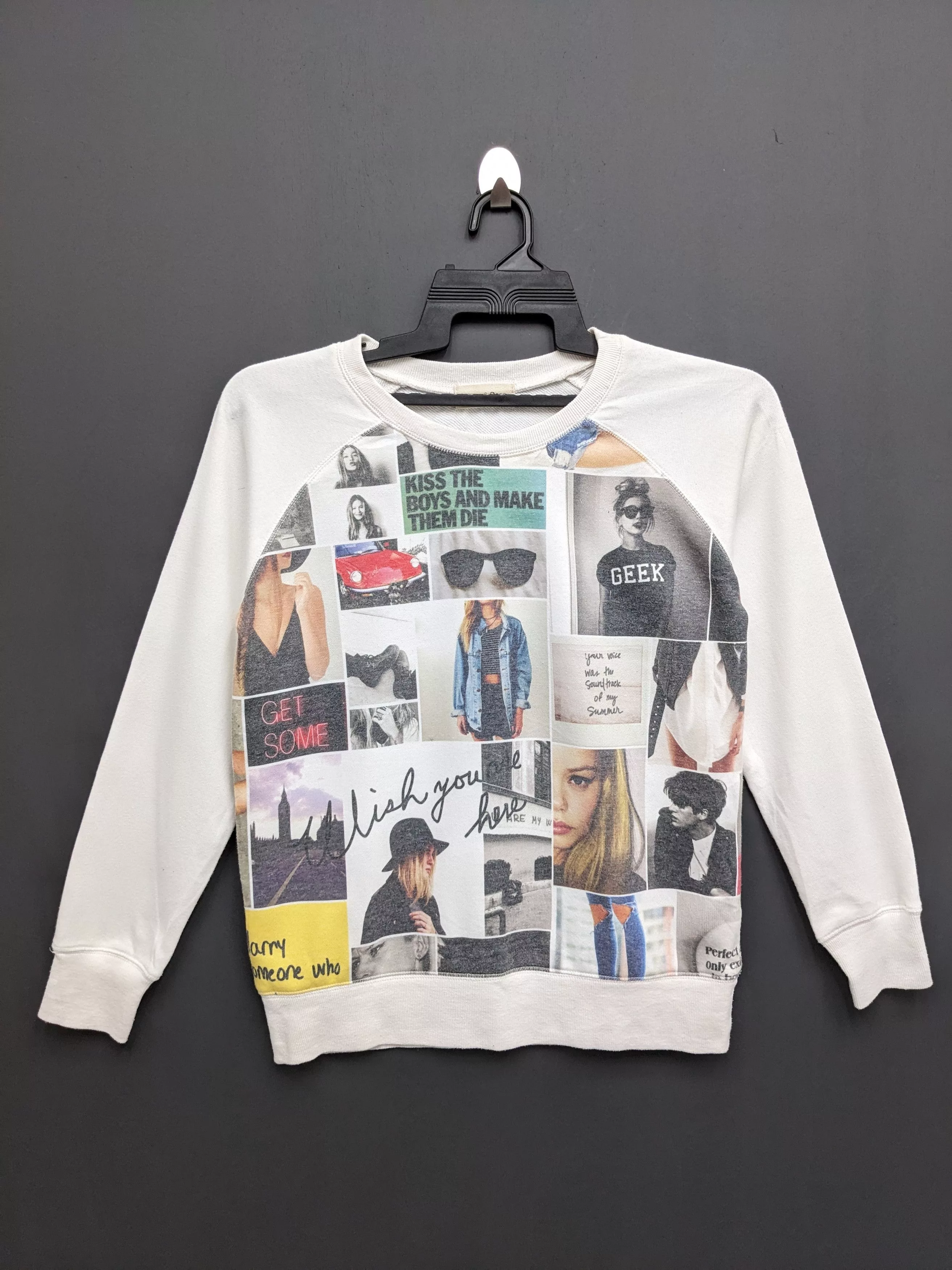 Designer Sweatshirts LIBBY & ROSE DESIGNER STREETWEAR White