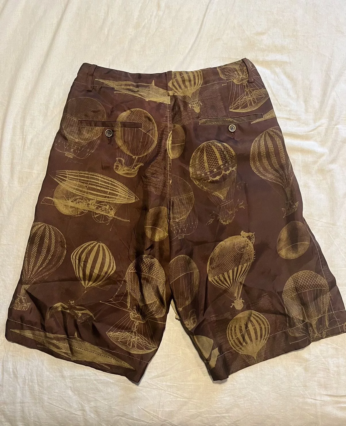 Uma Wang Shorts Uma Wang pallor pants. Brown