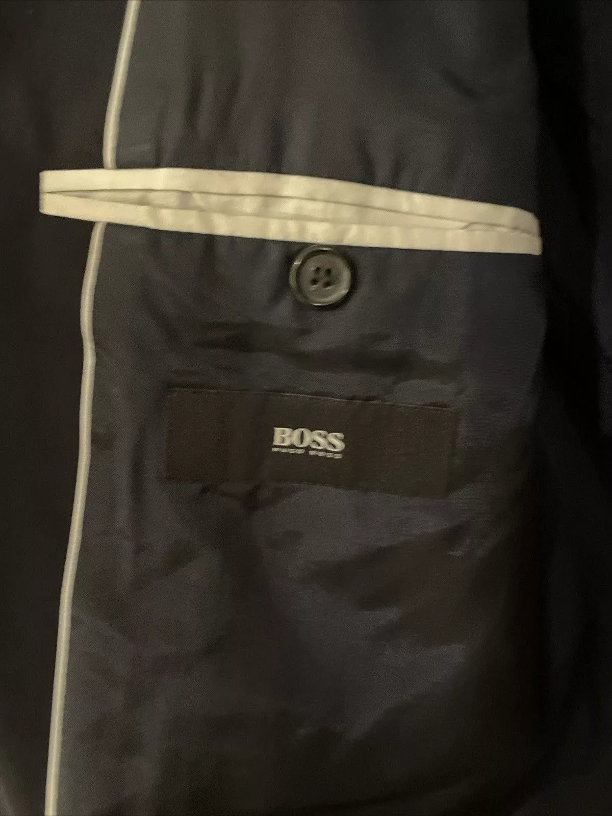 Hugo Boss Suits Hugo Boss Jam Sharp 2 Button Blue Suit Jacket Blazer