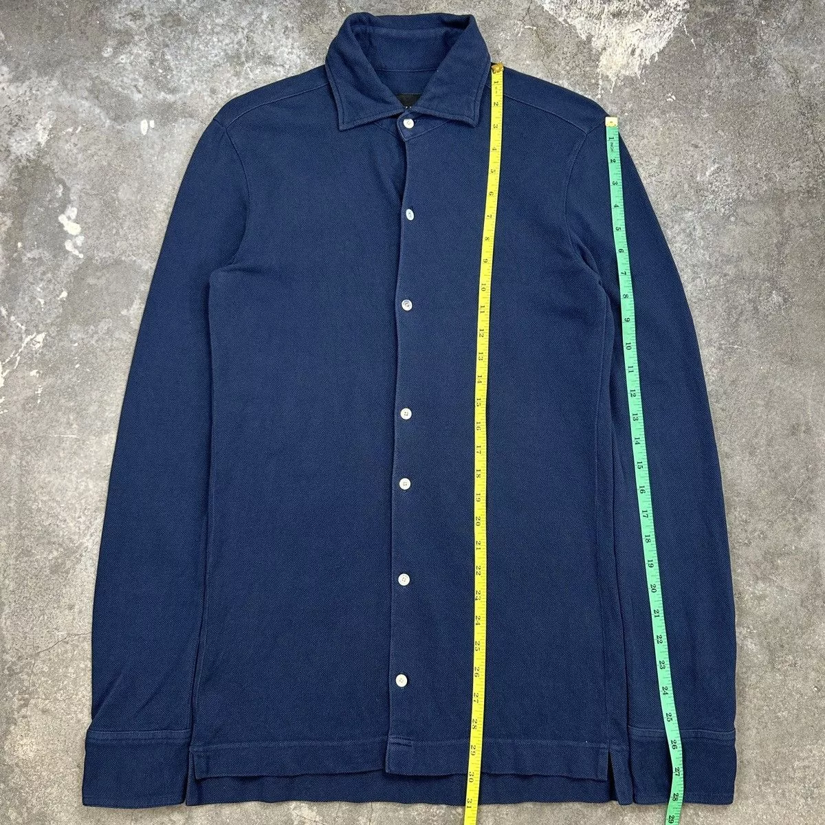AKM Shirts Button Ups AKM Japan - Button Ups Blue