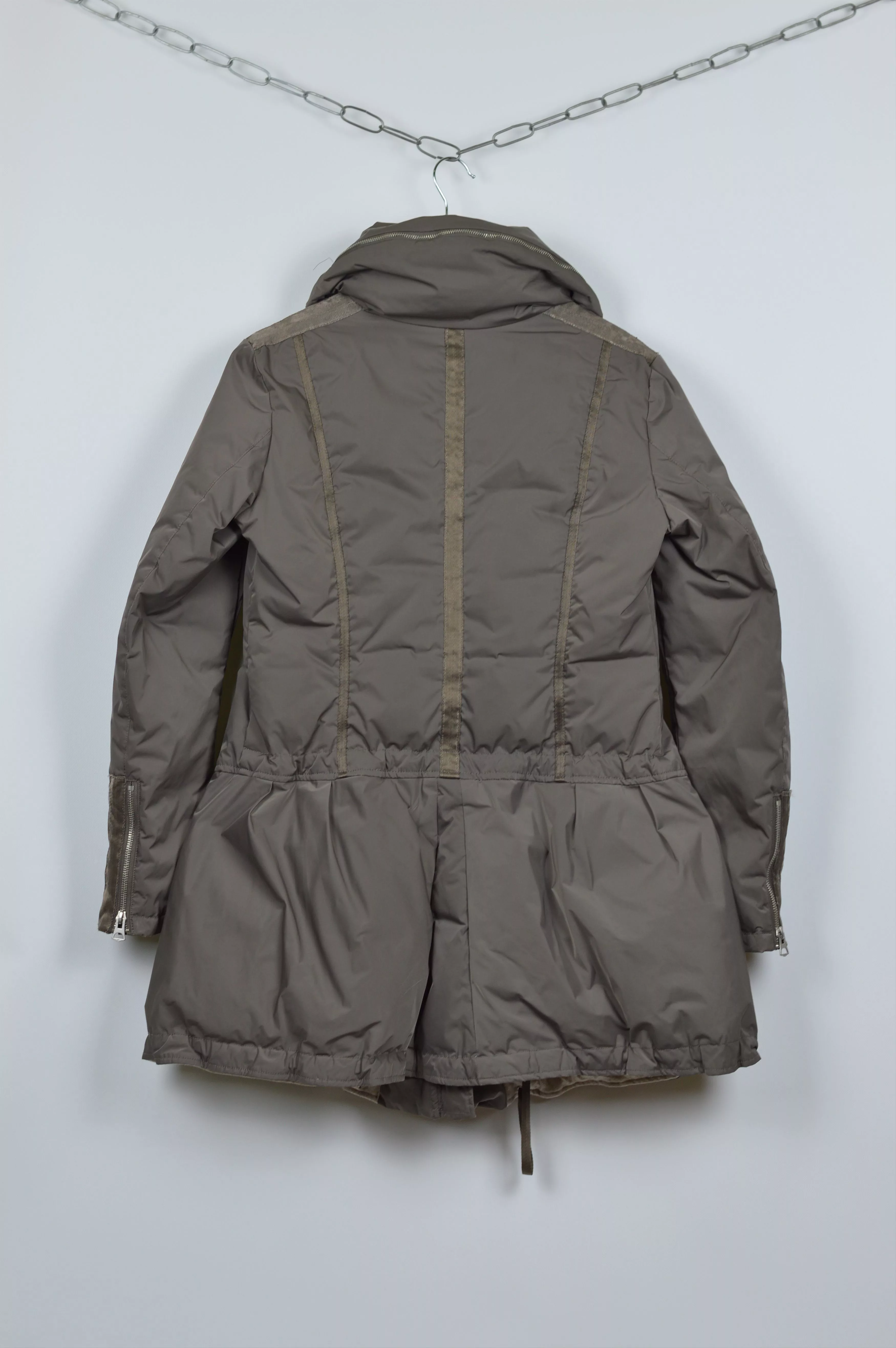 Marithe + Francois Girbaud Down Jackets Marithe + Francois Girbaud Marithe Francois Girbaud Down Coat Jacket Parka Brown
