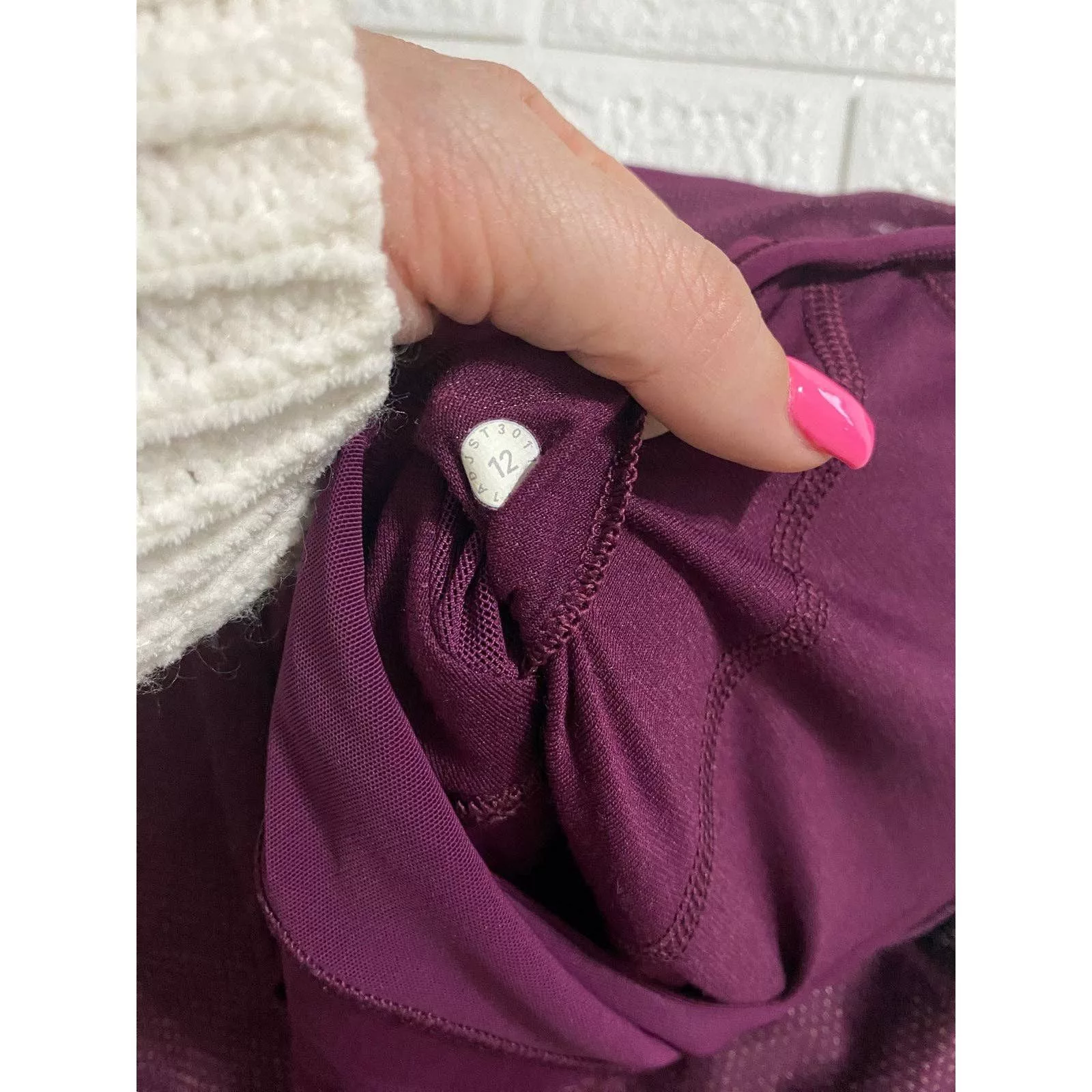 Lululemon Blouses lululemon tank top size 12 Red