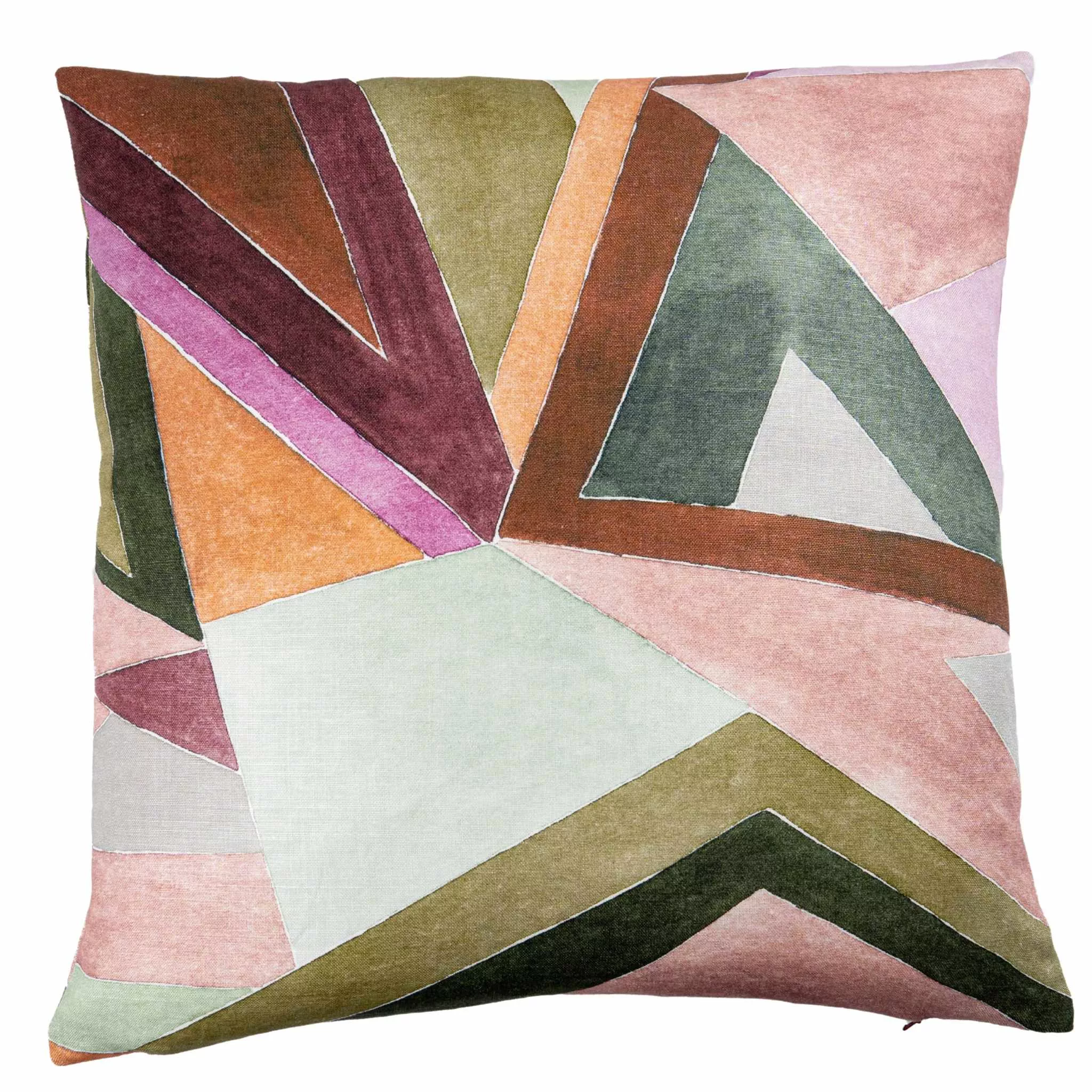 Kathryn Rose/Leaf Pillow 22x22 - Curated Home Decor