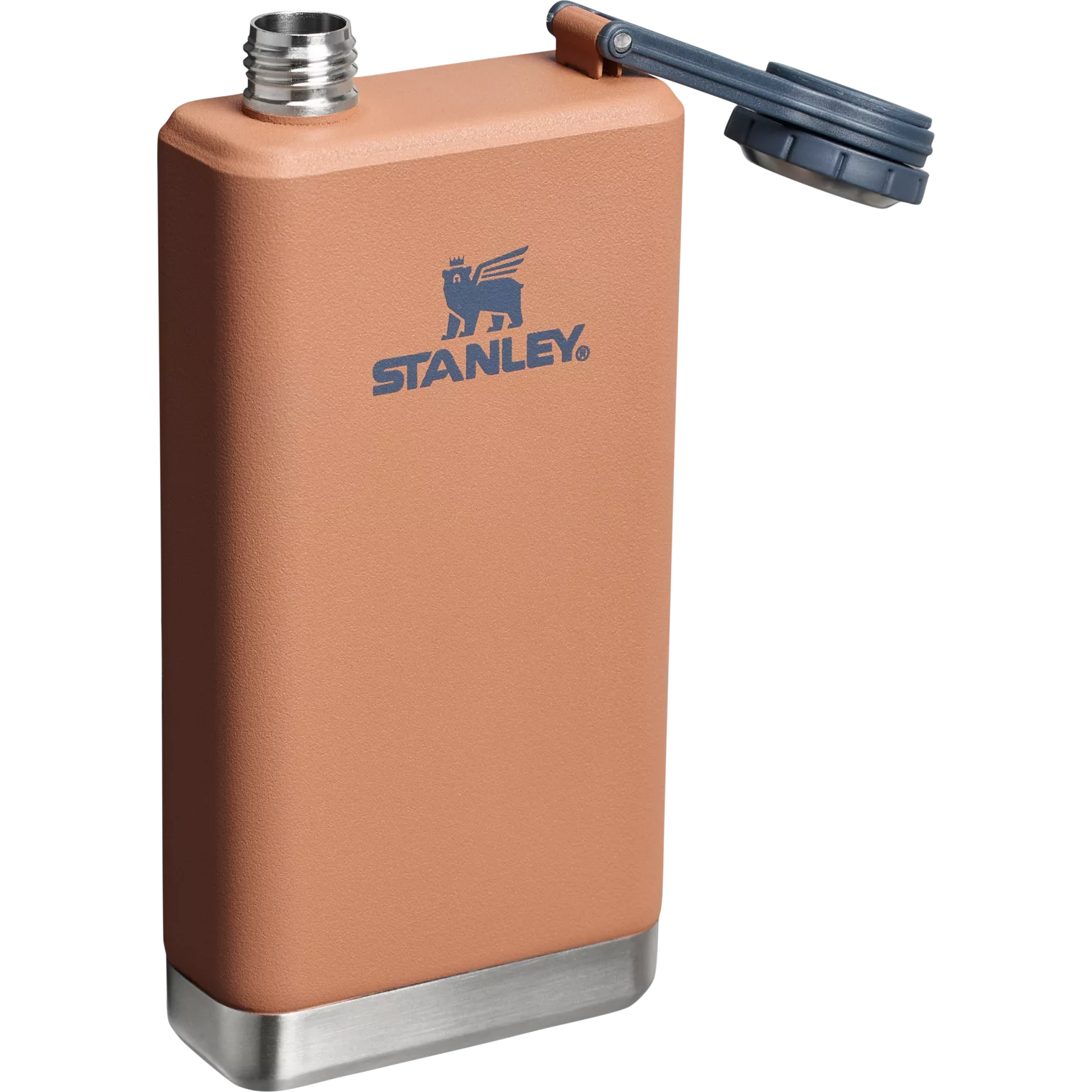 Stanley Easy Fill Wide Mouth Hip Flask 8 Oz In Toast Tan