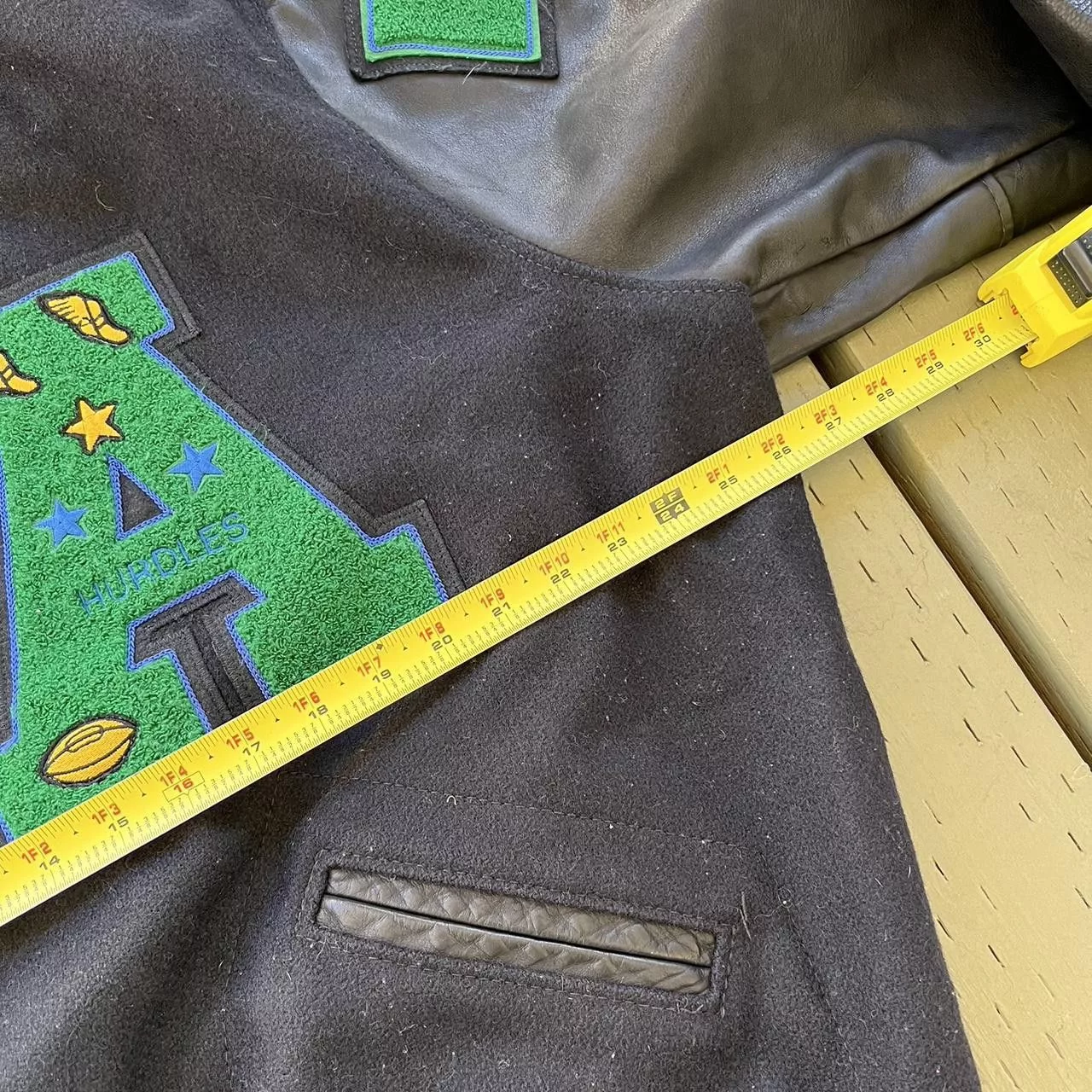 Vintage Light Jackets Vintage Varsity Jacket Black