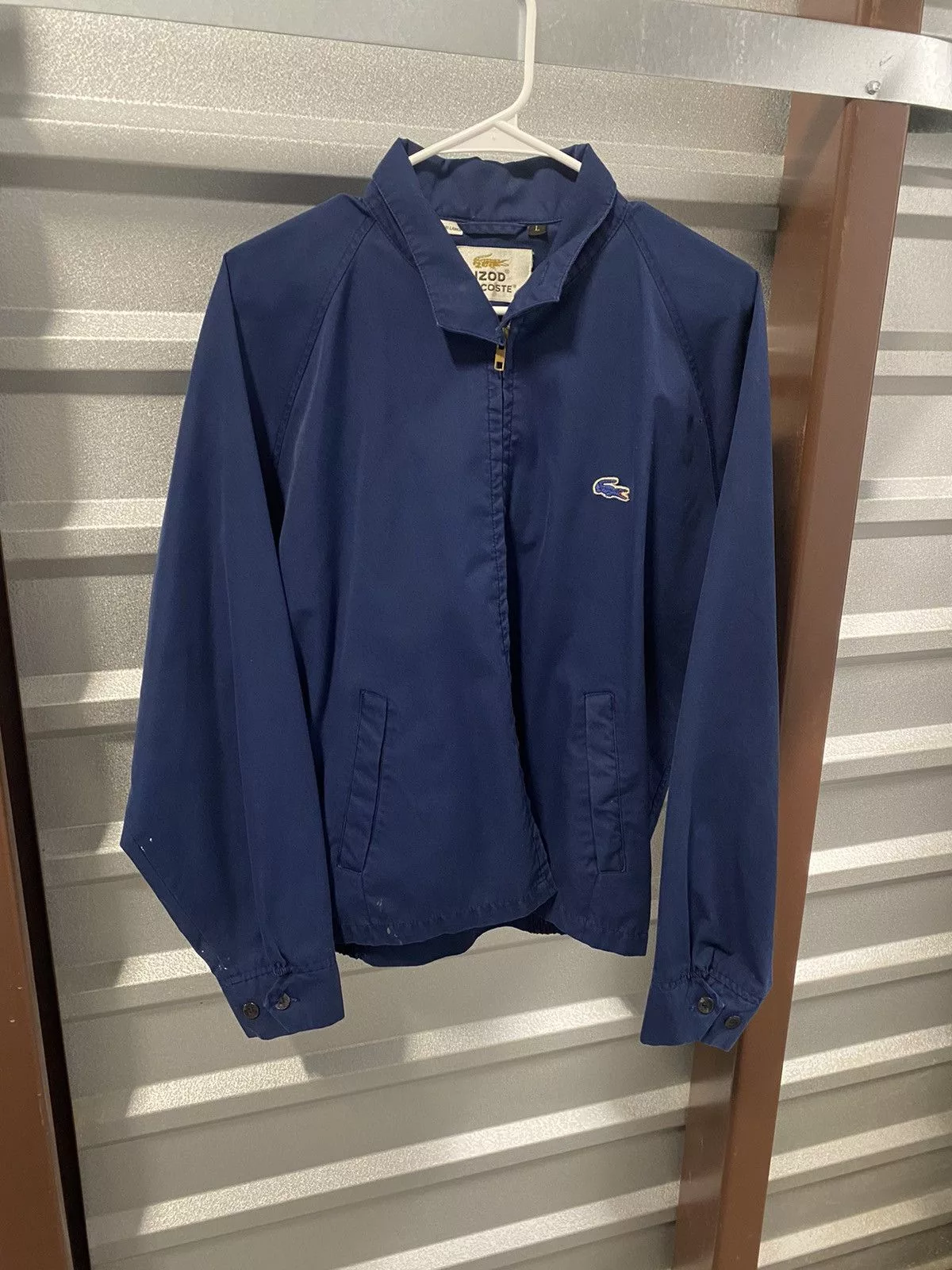 Lacoste Light Jackets Lacoste × Vintage 1990’s Lacoste Zip-up Jacket Blue