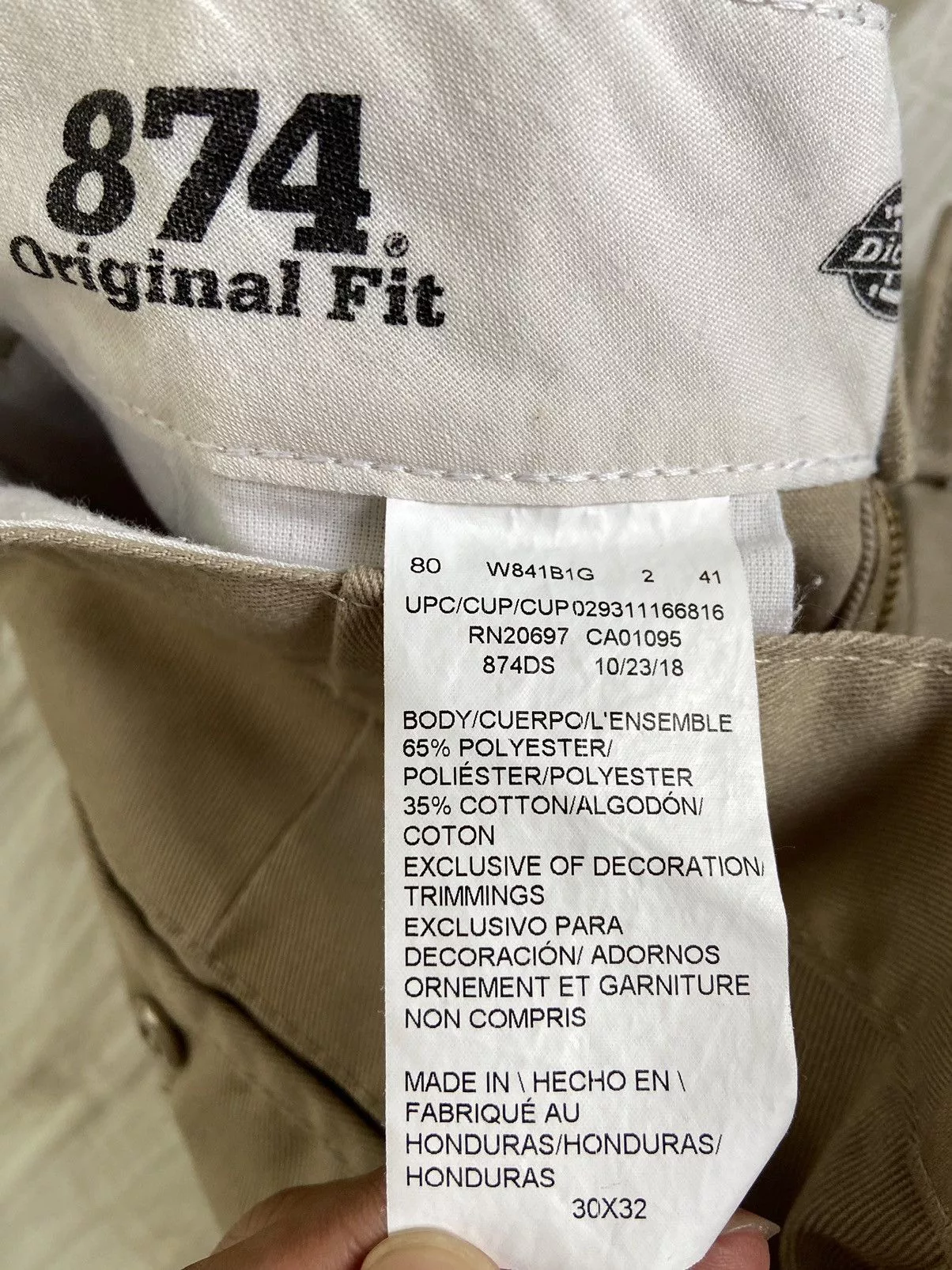 Dickies Casual Pants Dickies Beige 874 work pants