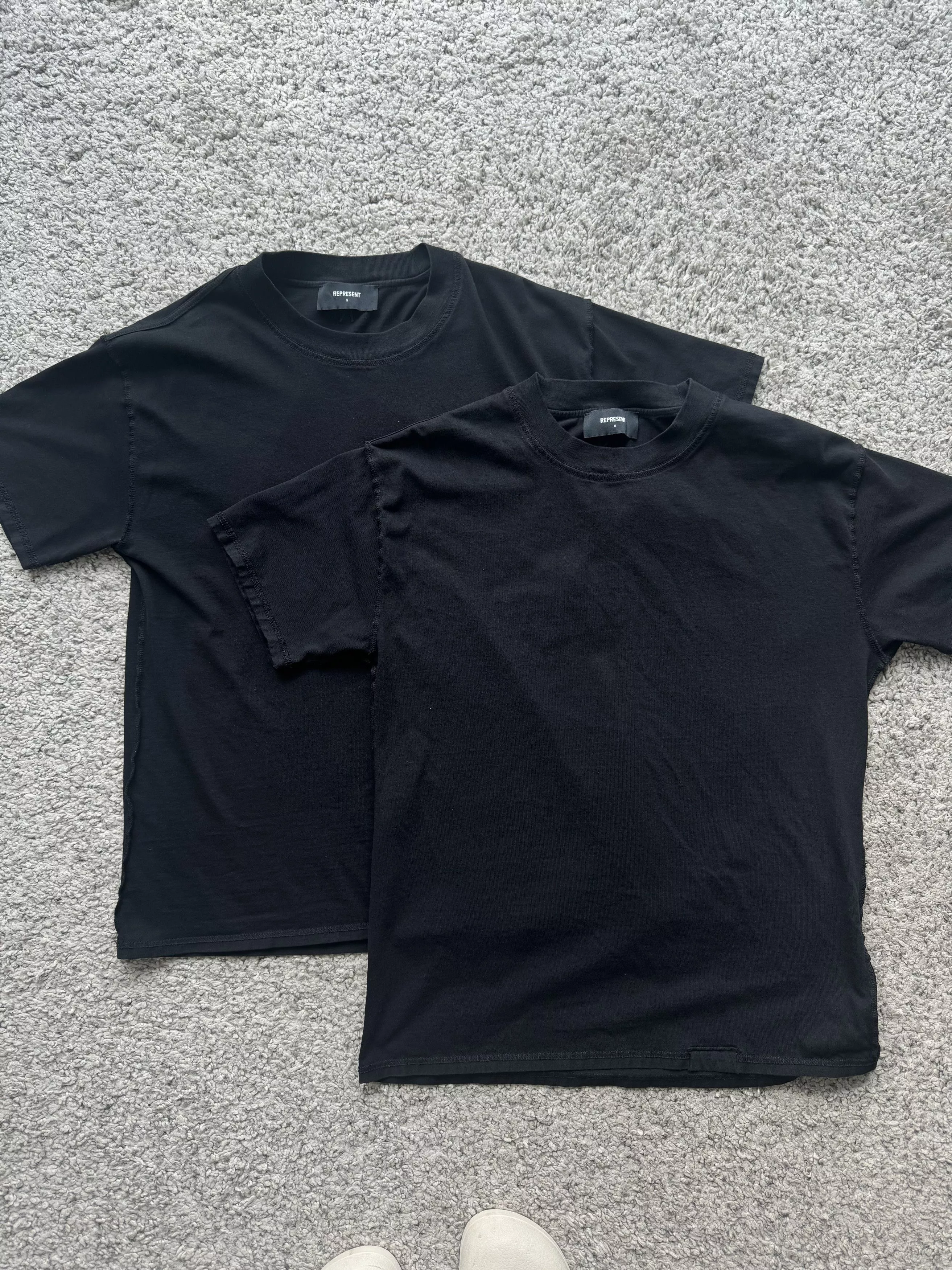 Represent Clo. Short Sleeve T Shirts Represent Clo. Initial Tee (2 shirts) Black