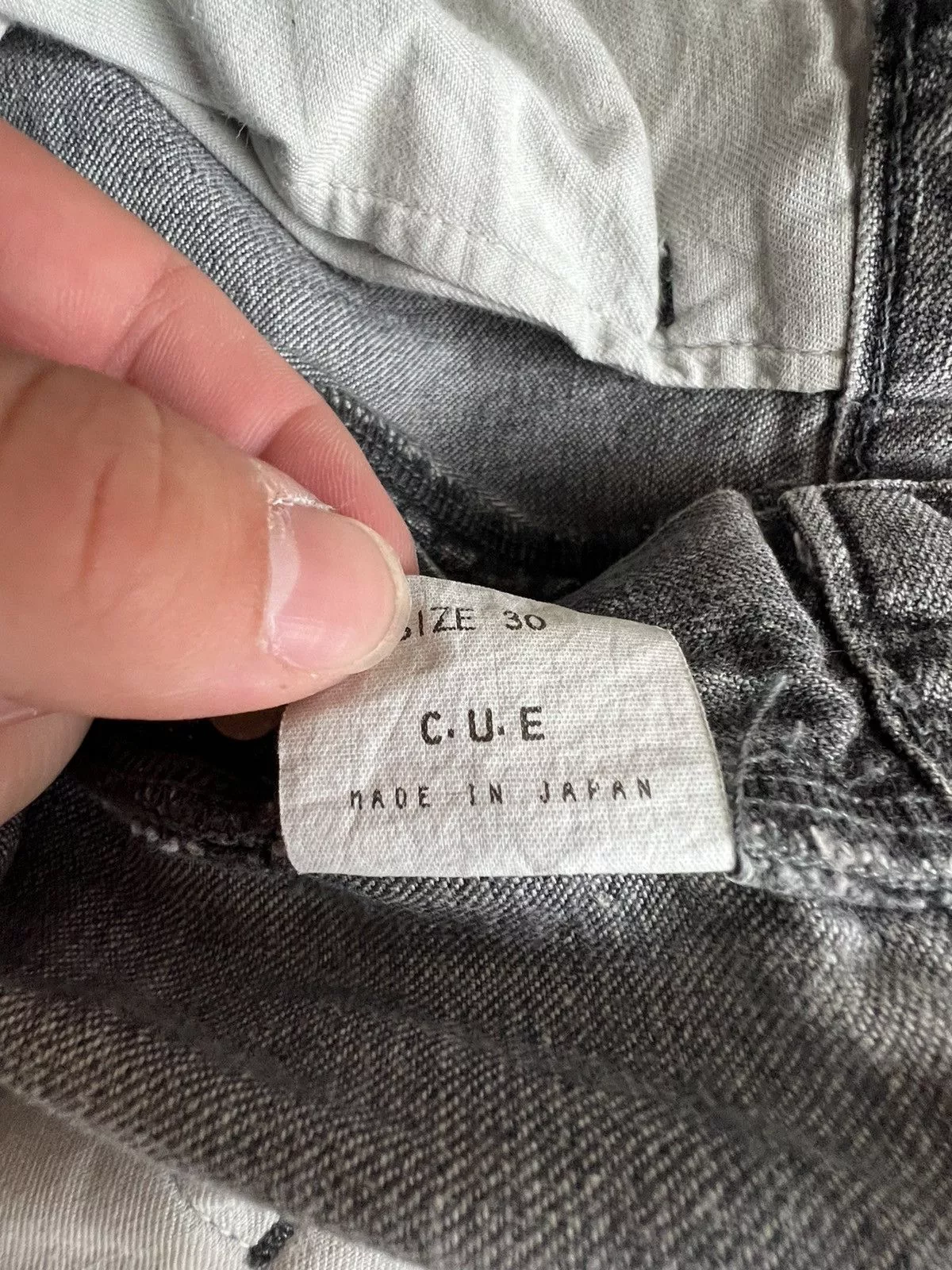TALKING ABOUT THE ABSTRACTION Denim Talking About the Abstraction Jeans Gray