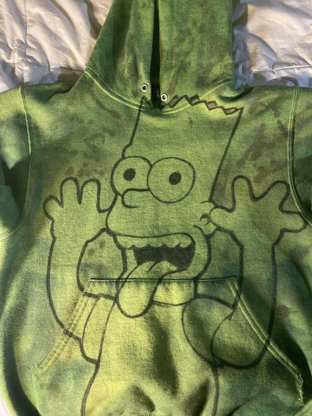 Other Sweaters Knitwear Other Slime green hoodie