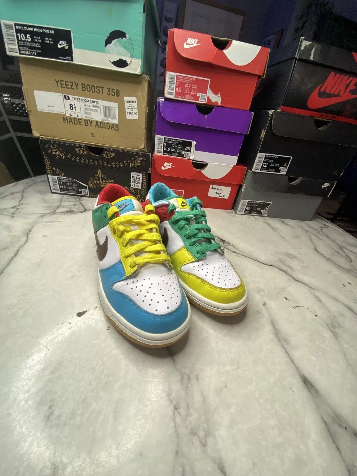 Nike Low Top Sneakers Nike Dunk low Free 99 White Multi