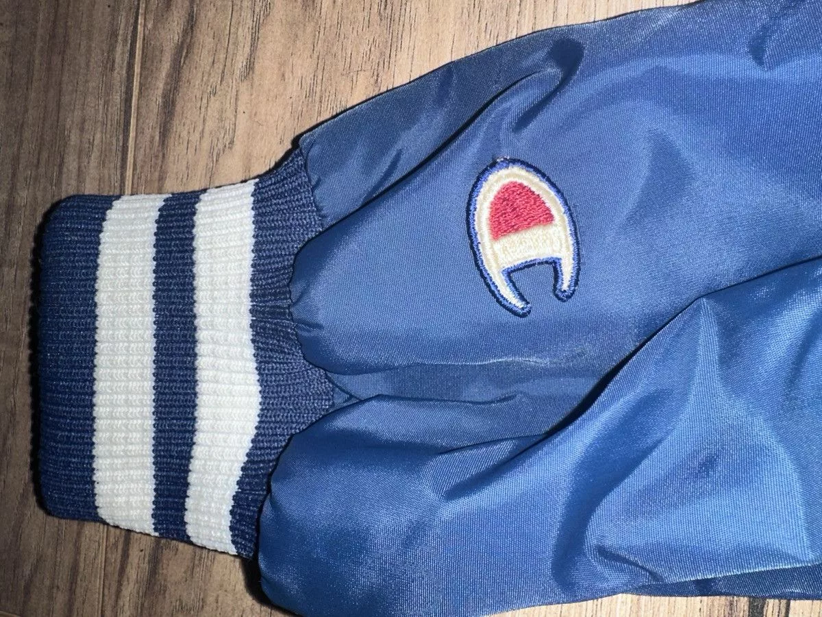 Champion Bombers Vintage Champion Jacket Medium Blue