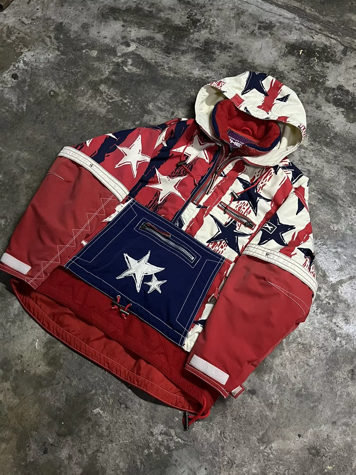 Vintage Sweatshirts Hoodies PHENIX Vintage Phoenix star pattern Blue