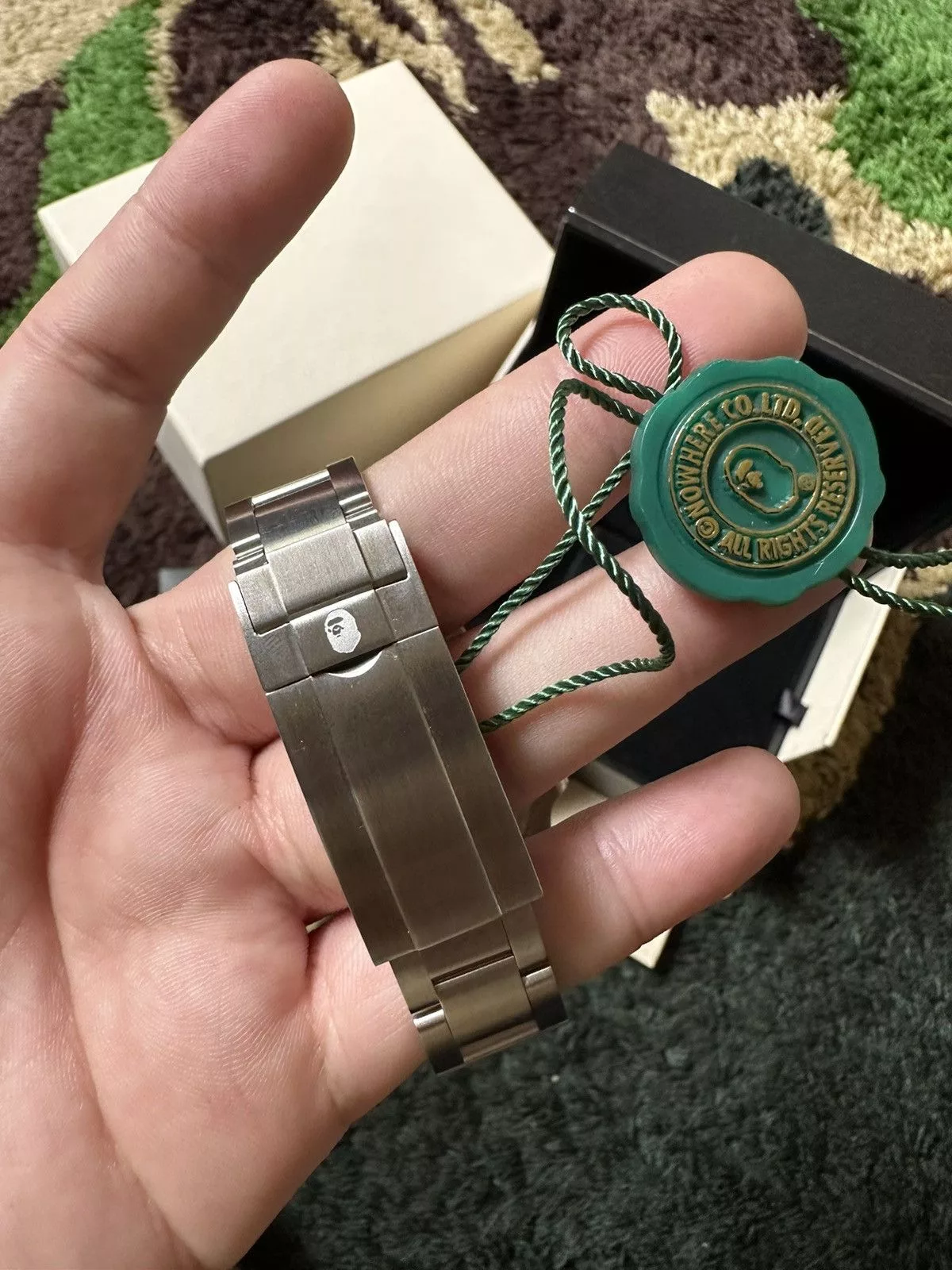 Bape Jewelry Watches Type 3 Bapex (2023) Green