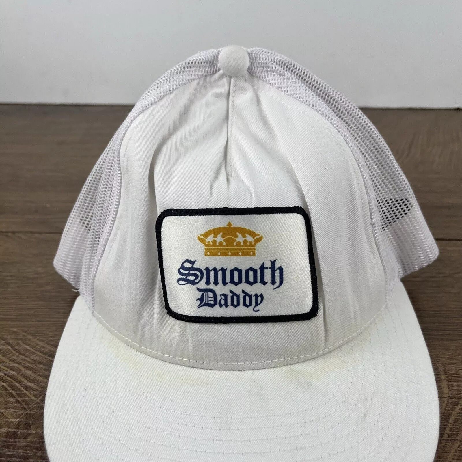 Other Hats Other Smooth Daddy Hat Corona Snapback Hat White Adjustable Hat Ad Vintage