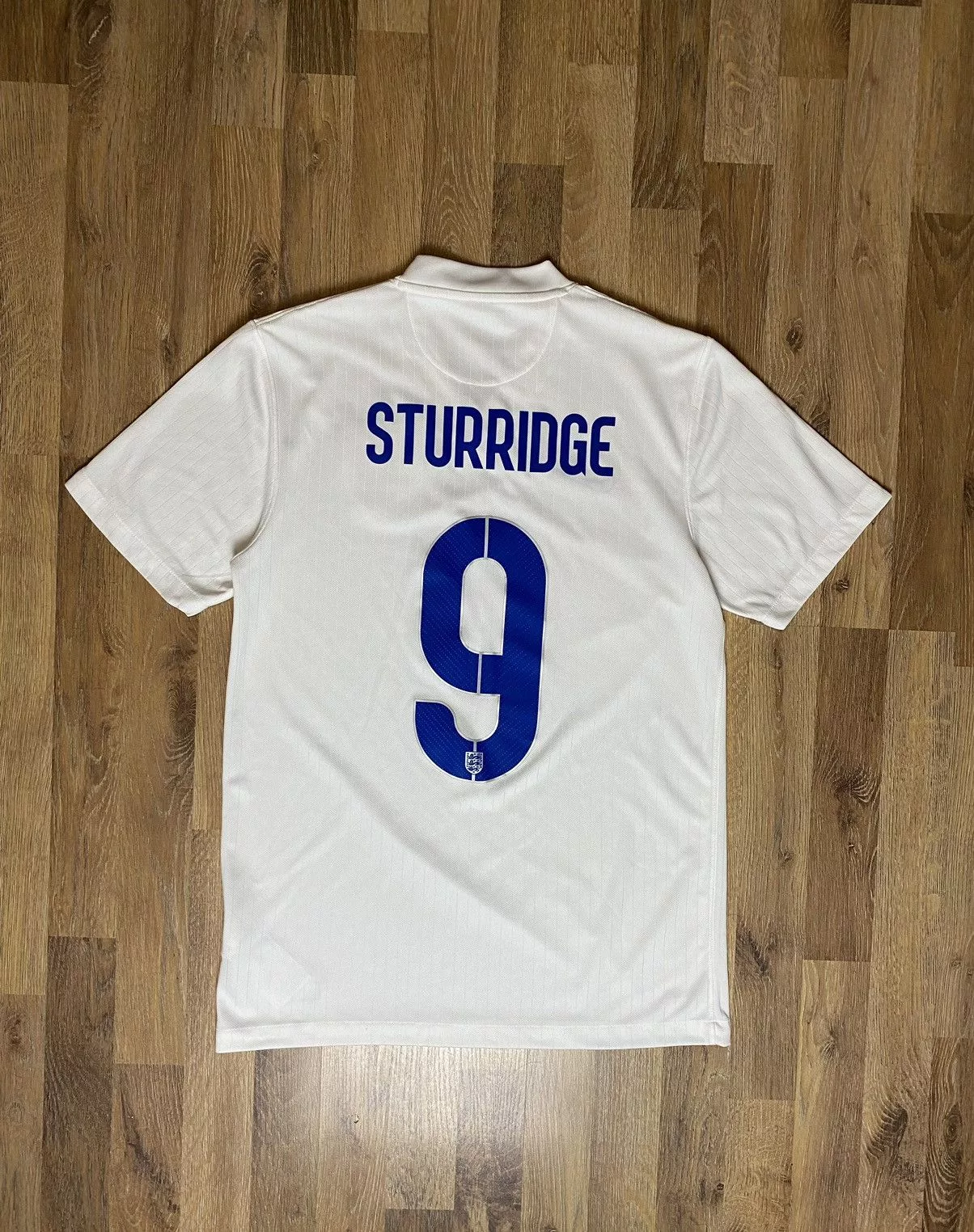 Nike Short Sleeve T Shirts nike England soccer shirt Sturridge 9 White