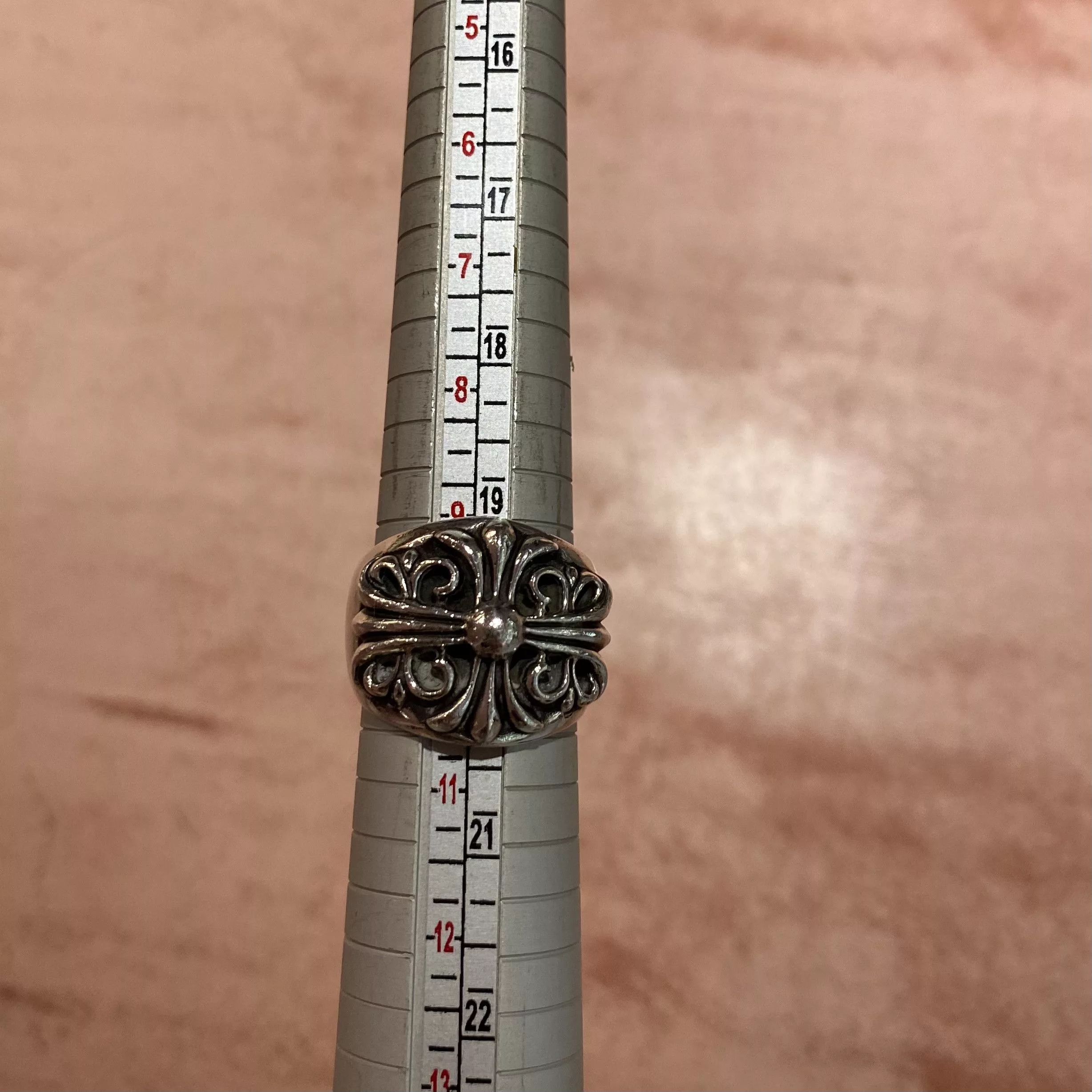 Chrome Hearts Jewelry Watches Chrome Hearts Keeper ring size 10 Silver