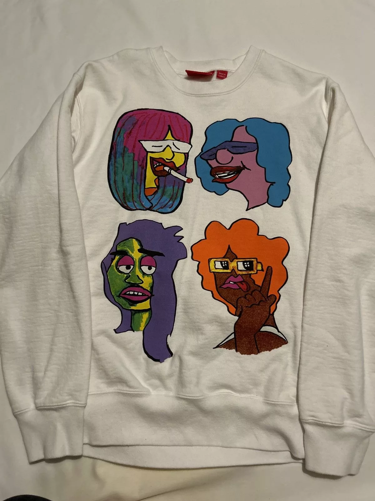 Supreme Sweatshirts Hoodies Supreme sweatshirt White