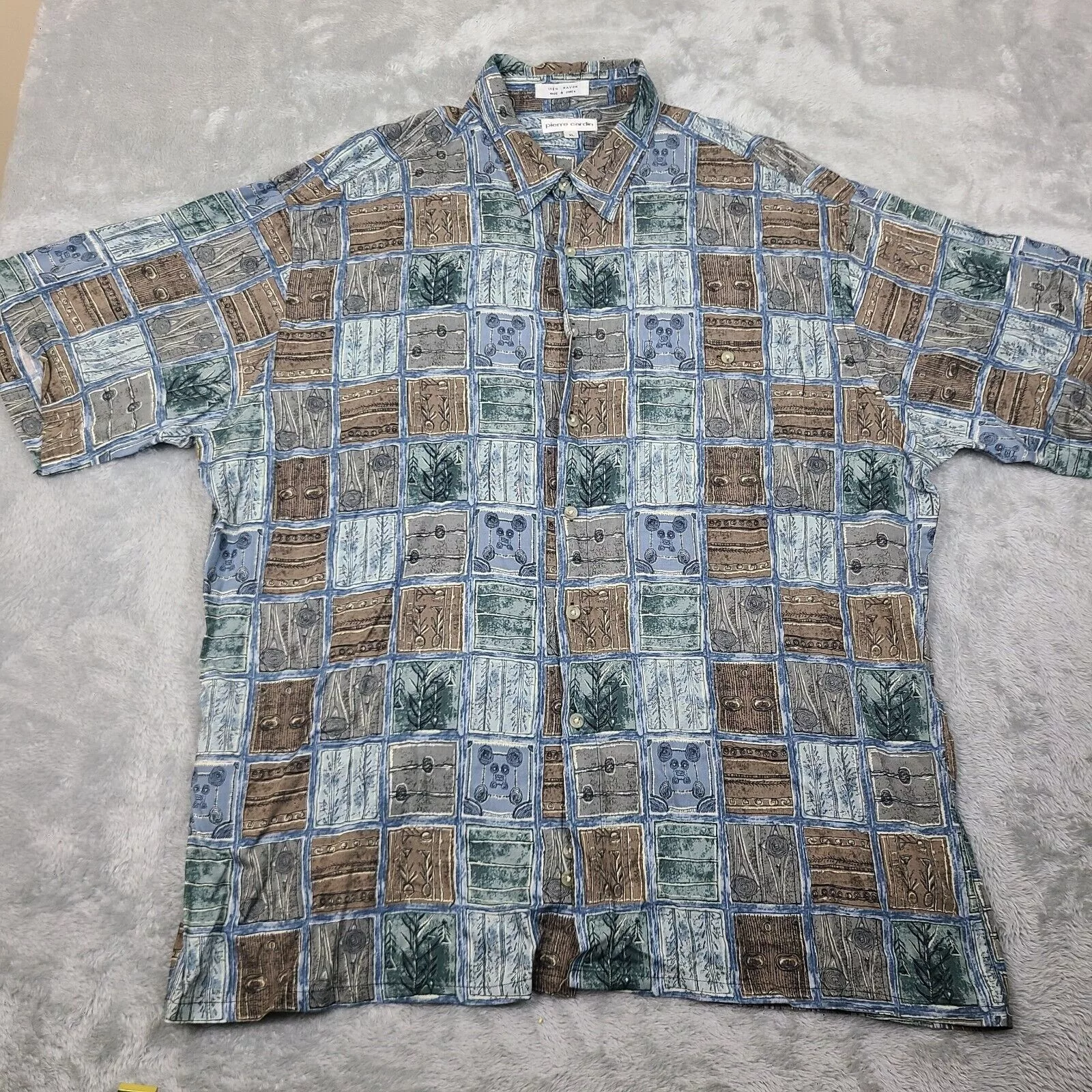 Pierre Cardin Shirts Button Ups Men’s Vintage Pierre Cardin Multicolor Hawaiian Shirt. Butto