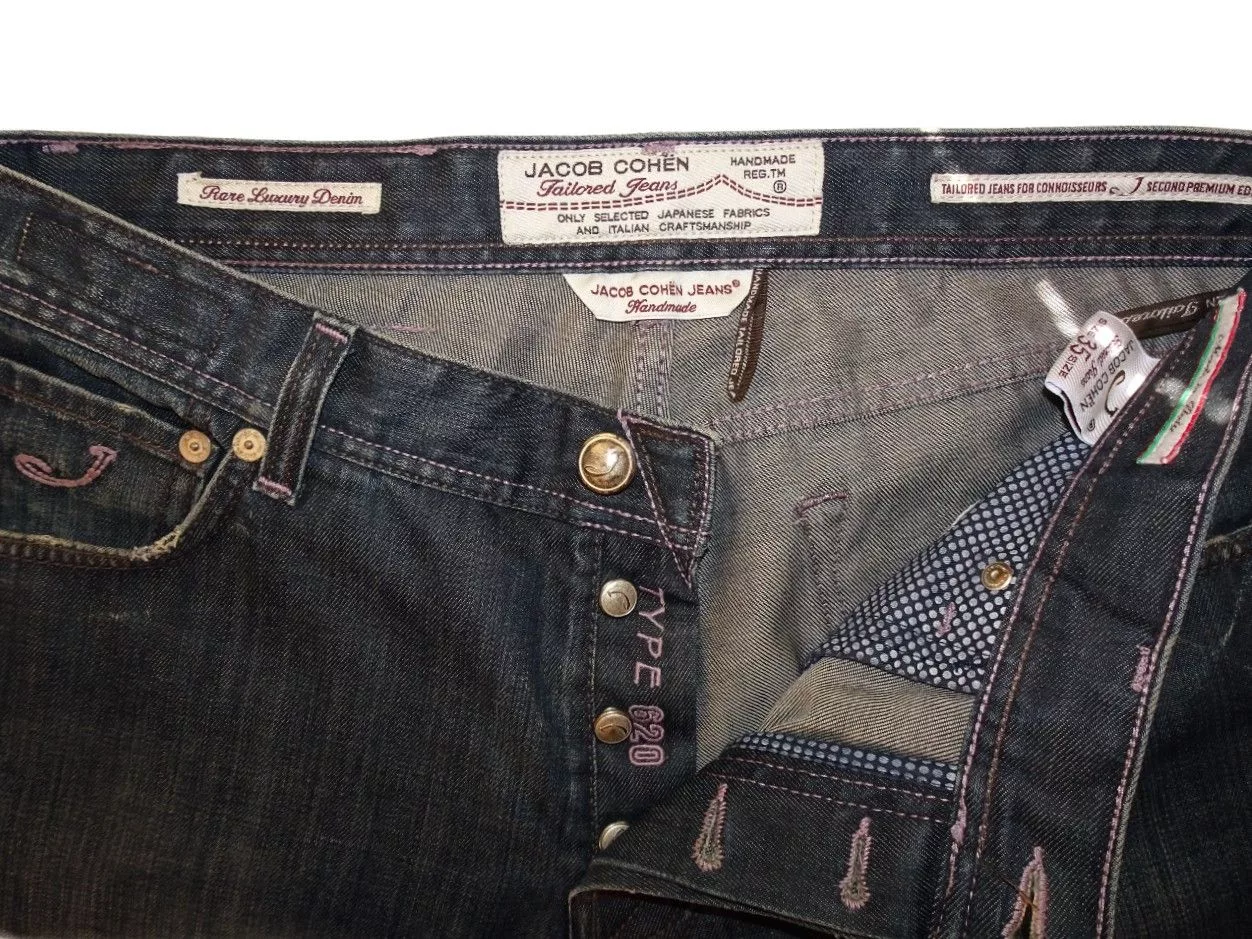 Jacob Cohen Denim JACOB COHEN TYPE 620 JEANS Purple