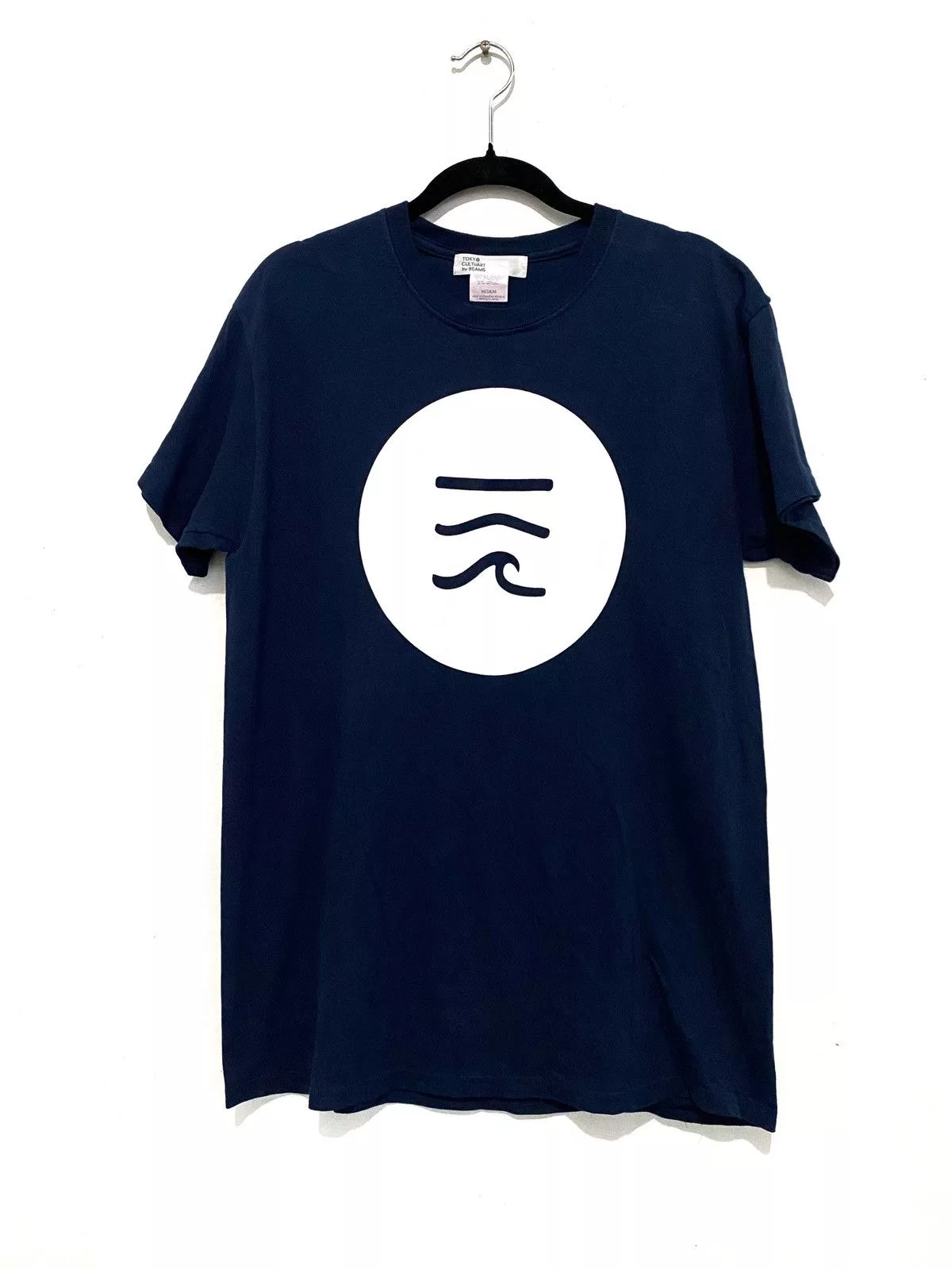 Beams Plus Short Sleeve T Shirts Beams Plus × Japanese Brand Tokyo Cultuart by beams “Aloha got soul” Blue