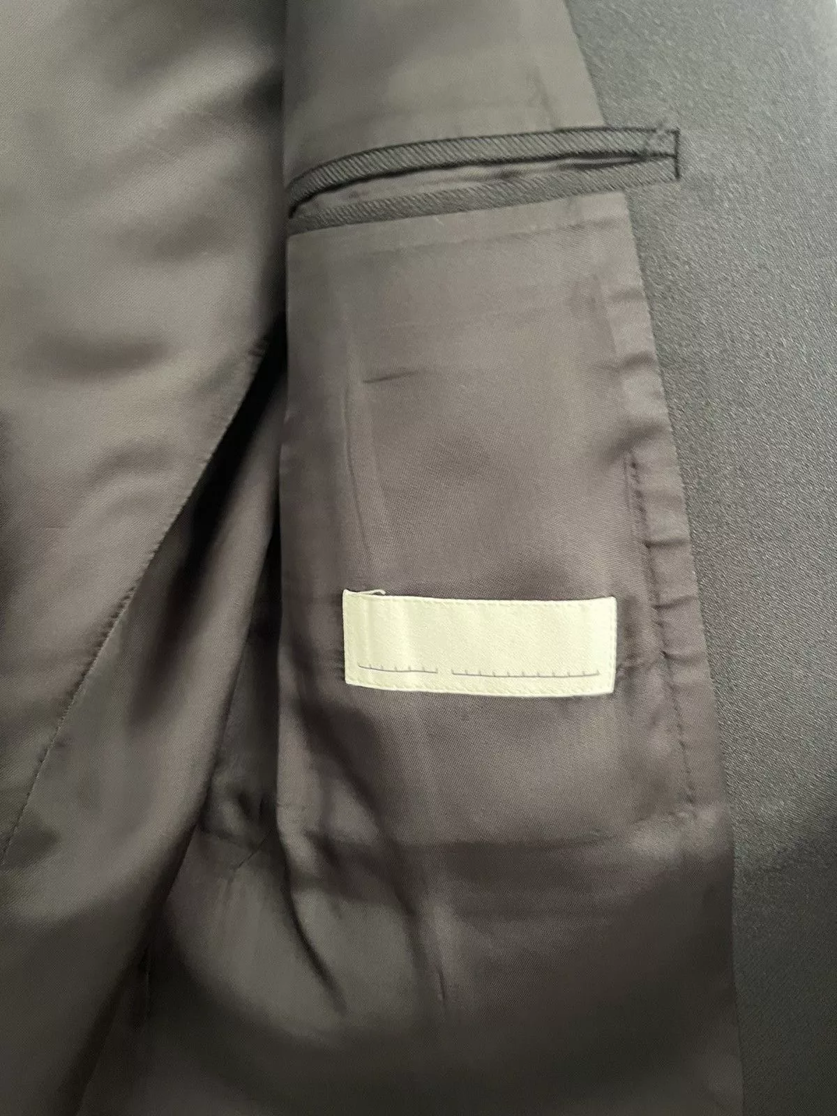 Random Identities Blazers Random Identities Black Drawstring Blazer / Suit jacket
