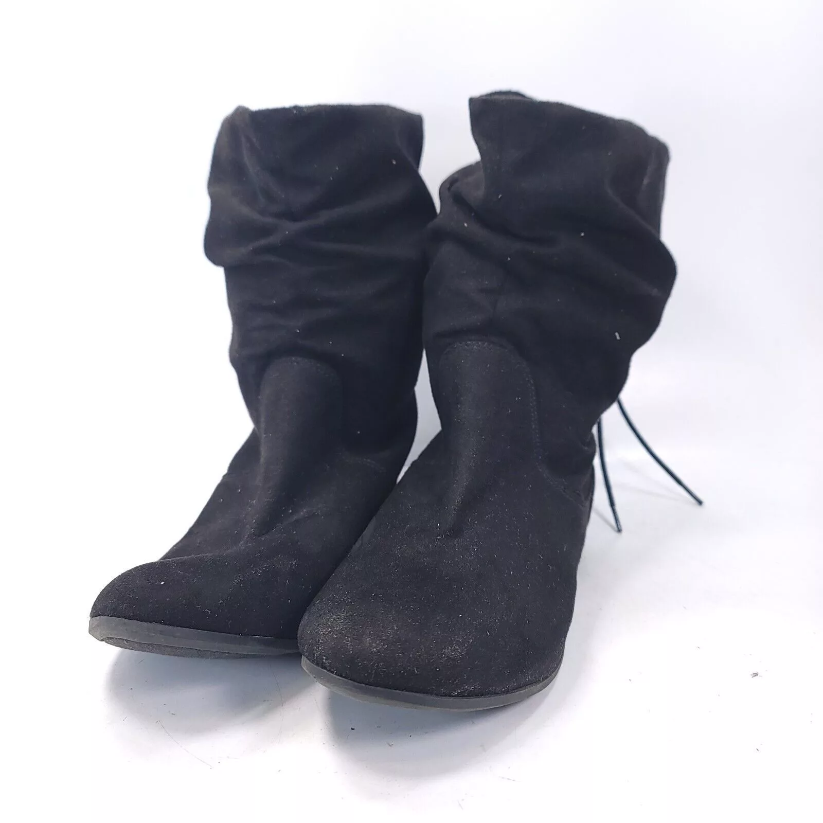 American Eagle Outfitters Boots American Eagle Outfitters American Eagle Mid Rise Flat Boot Womens Size 9 170885 Black