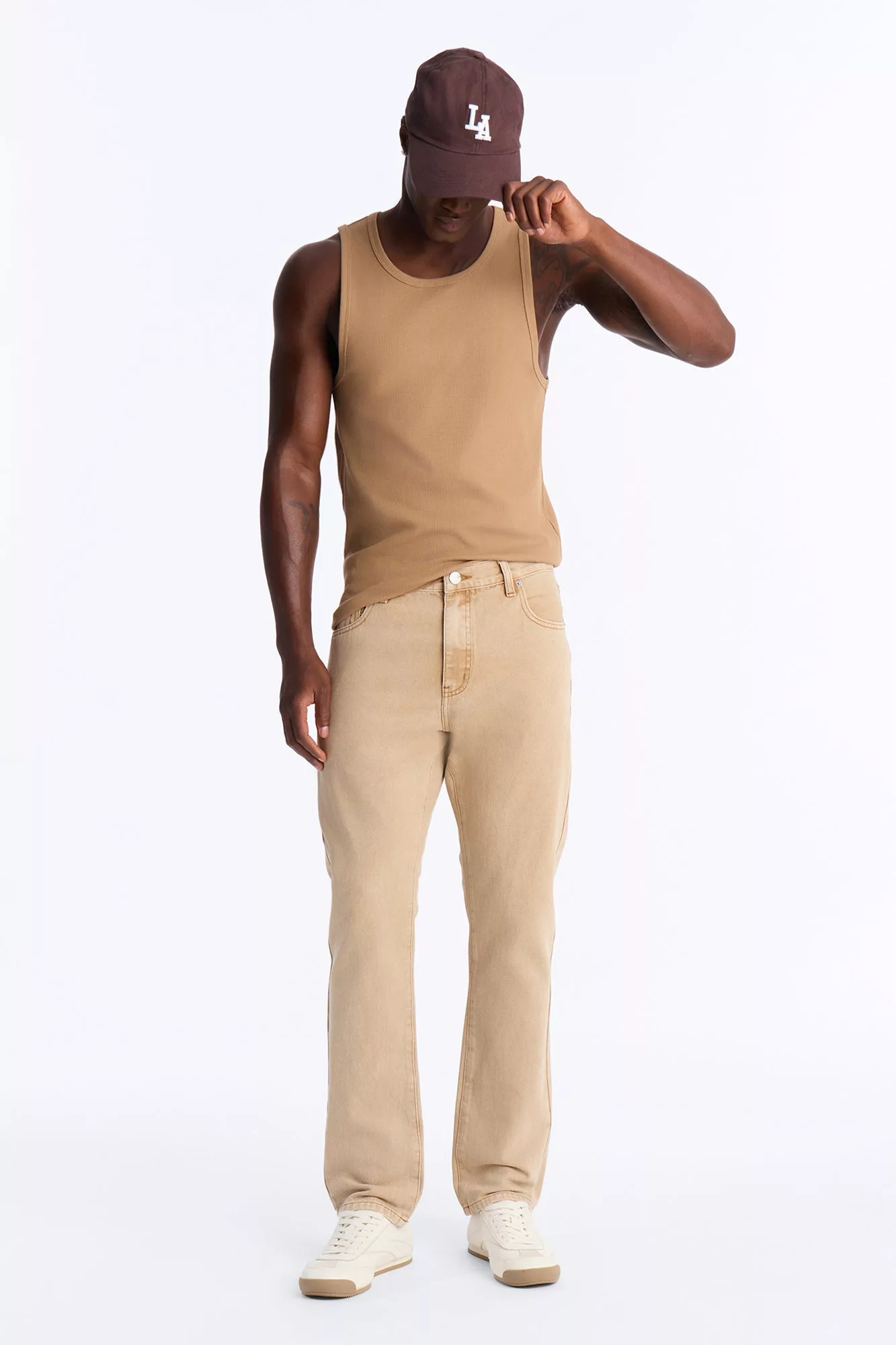 The Staple Slim Jean - Khaki