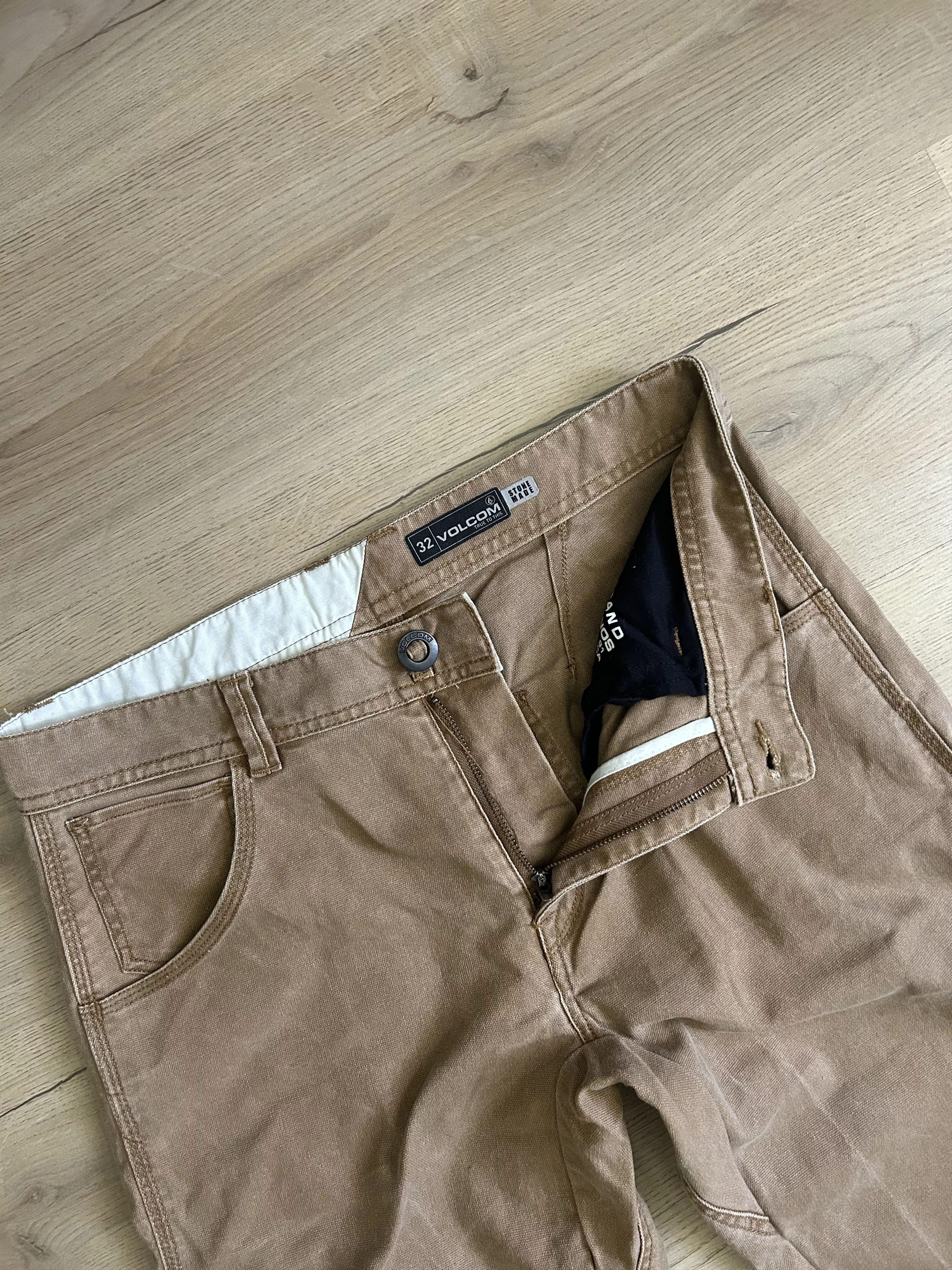 Volcom Casual Pants carperter volcom pants stone made Brown