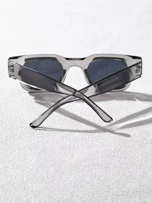 Electric Visual Glasses Electric Visual Retro Punk Kurt Cobain Style Sunglasses Square Frame Fashion Gray Vintage