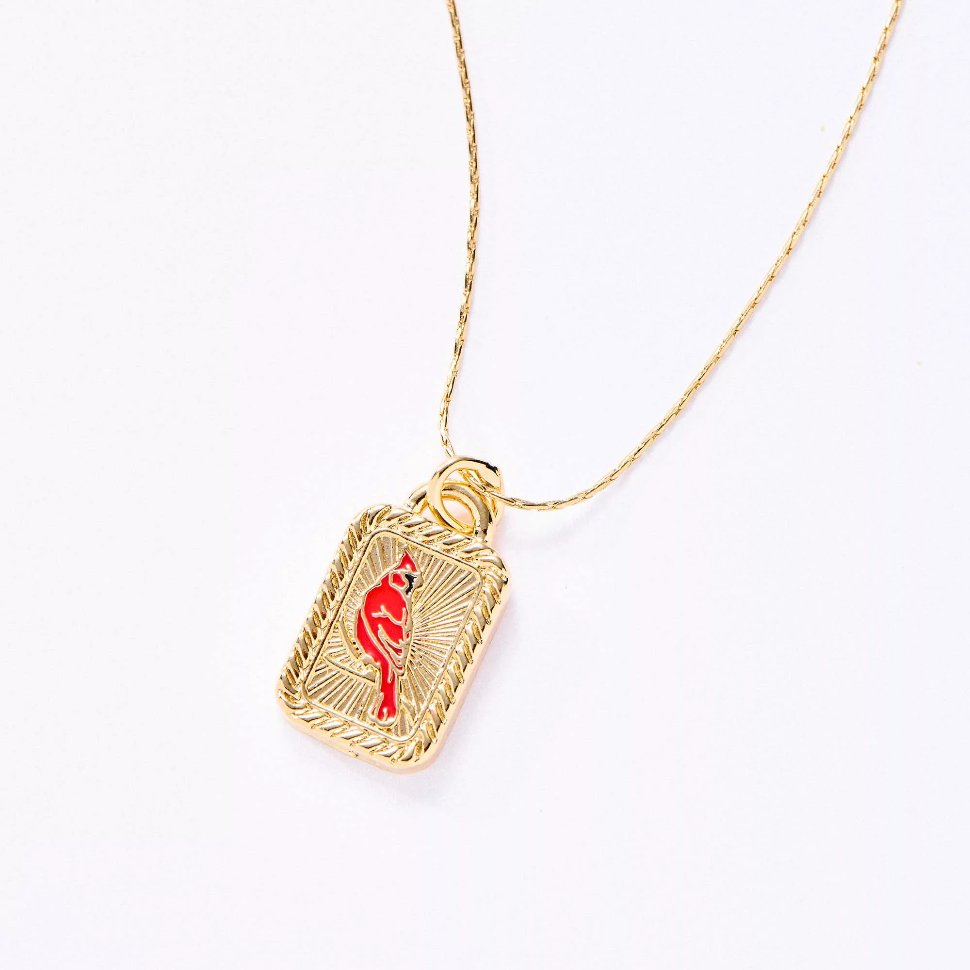 Red Cardinal Expandable Necklace