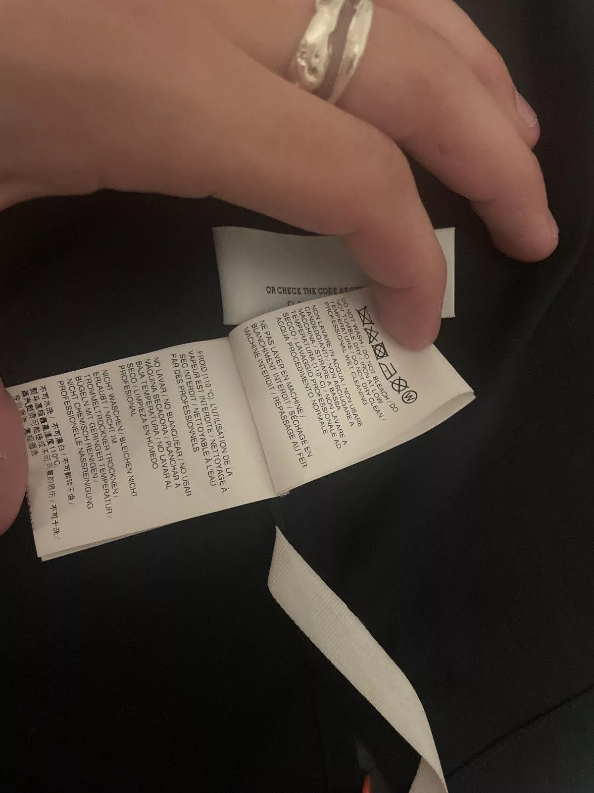 Off-White Shirts Button Ups Off-white button up. Black