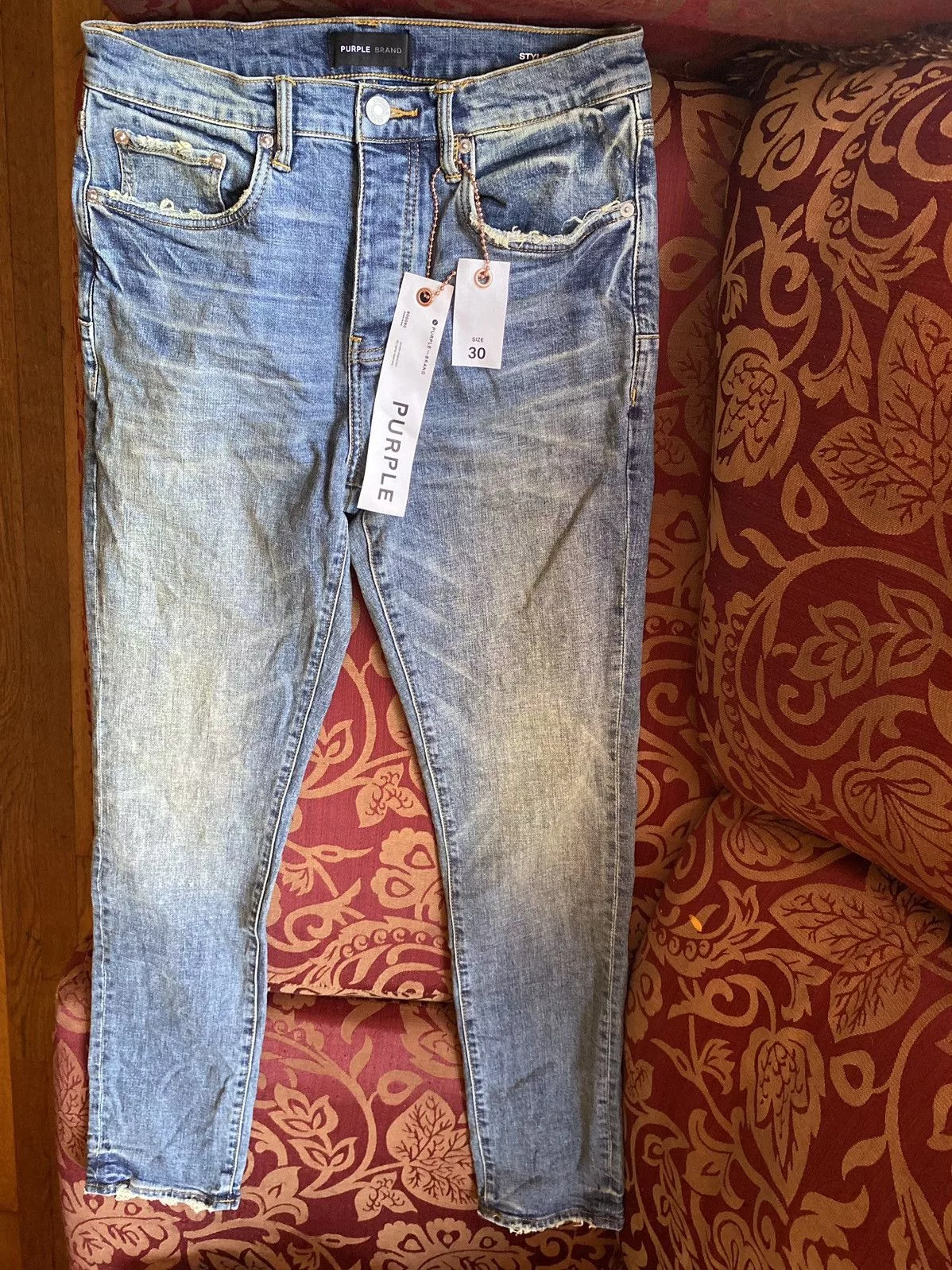Purple Denim Purple × Purple Brand P005 One Year Denim - Size [30] Blue