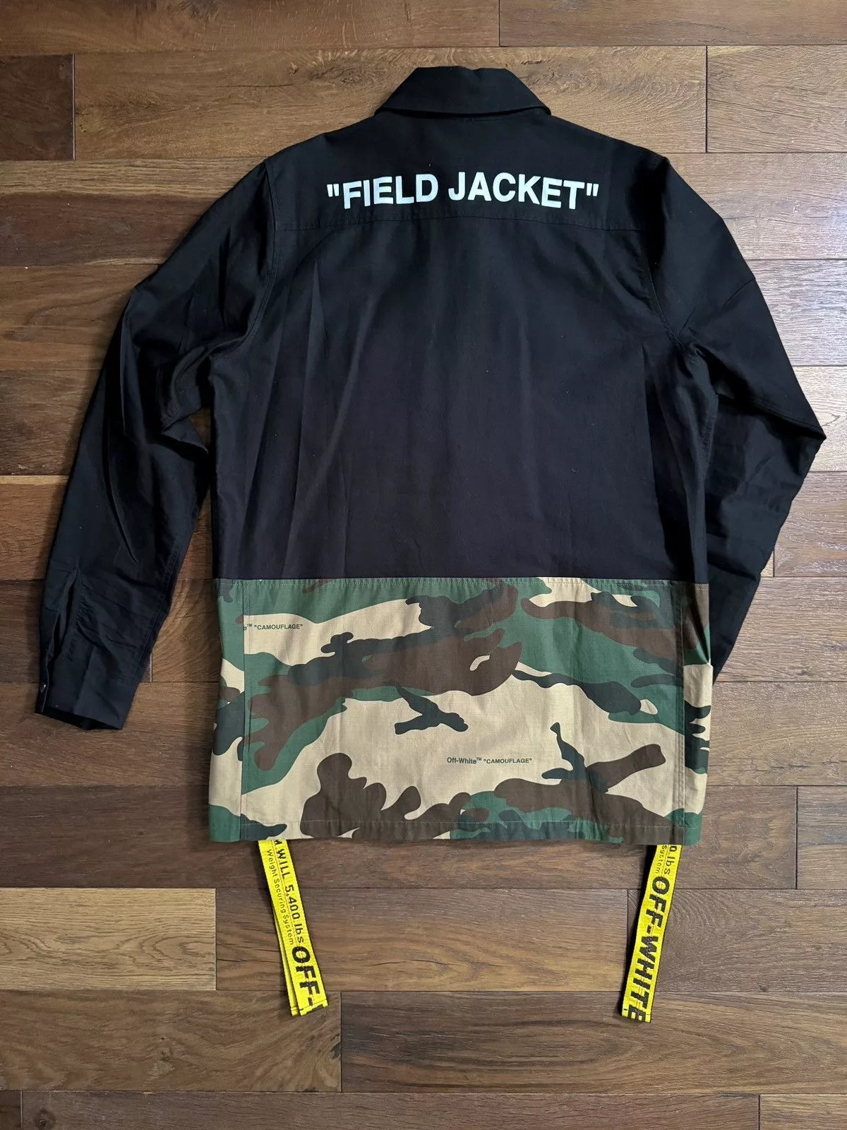 Off-White Light Jackets Off-White Field jacket Off White Black