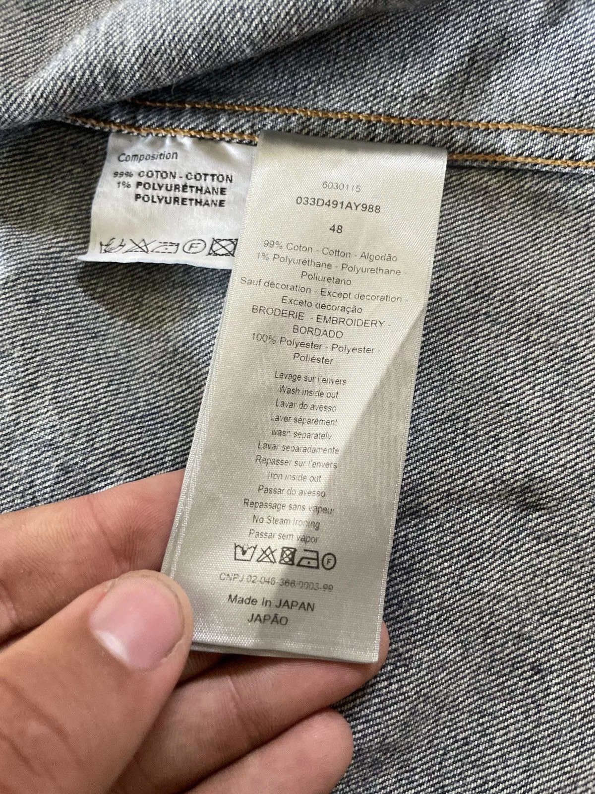 Dior Denim Jackets Dior jacket size 48 Blue