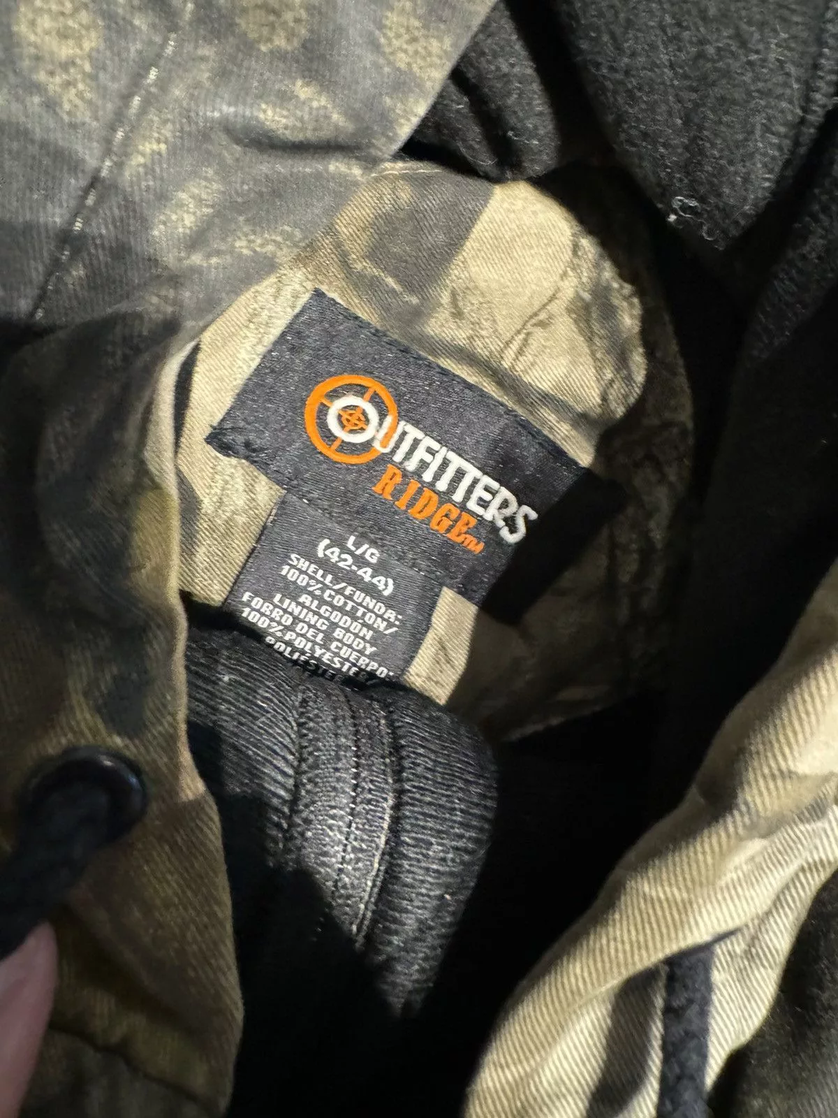 Realtree Light Jackets Realtree Outfitters Ridge Camo Jacket Size Large Multi