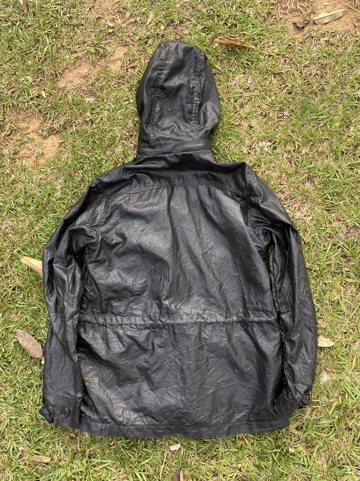 Fred Perry Light Jackets Fred Perry Barbour Utility Waxed Jacket Black