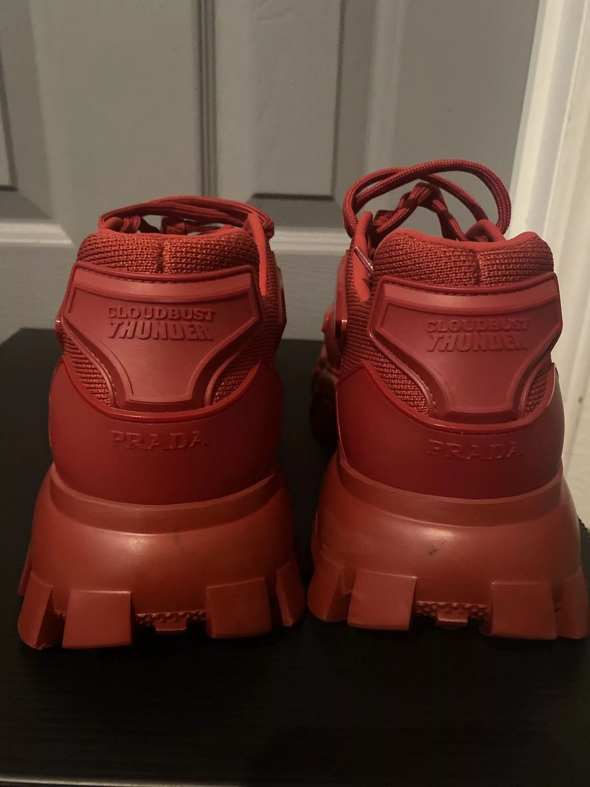 Prada Low Top Sneakers Prada Cloudbust Thunder Red