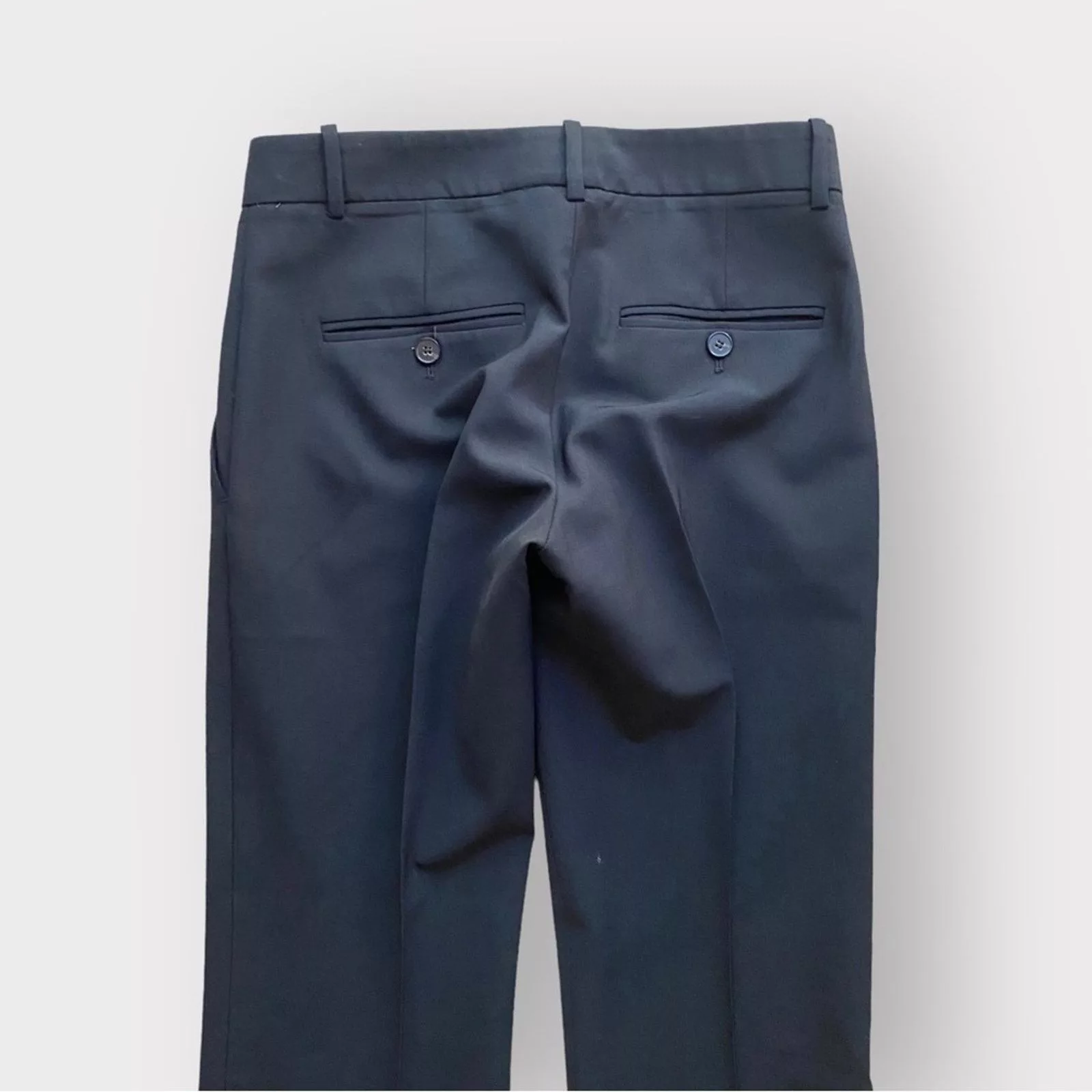 Theory Pants Theory Demitria 4 Stretch-Wool Flared Pants Black