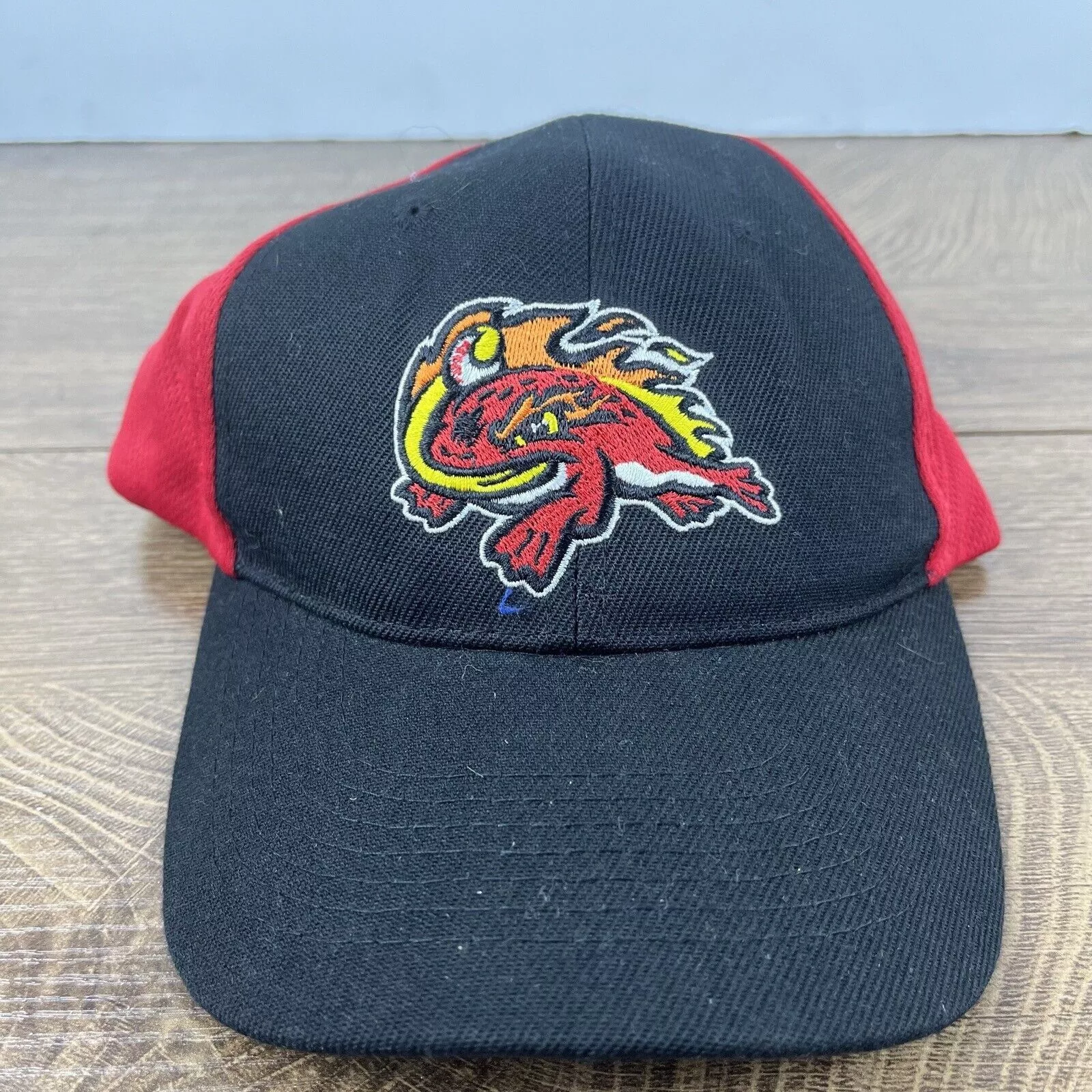 Other Hats Other Fire Frogs Hat Florida Firefrogs Adjustable Hat Black Hat Ad
