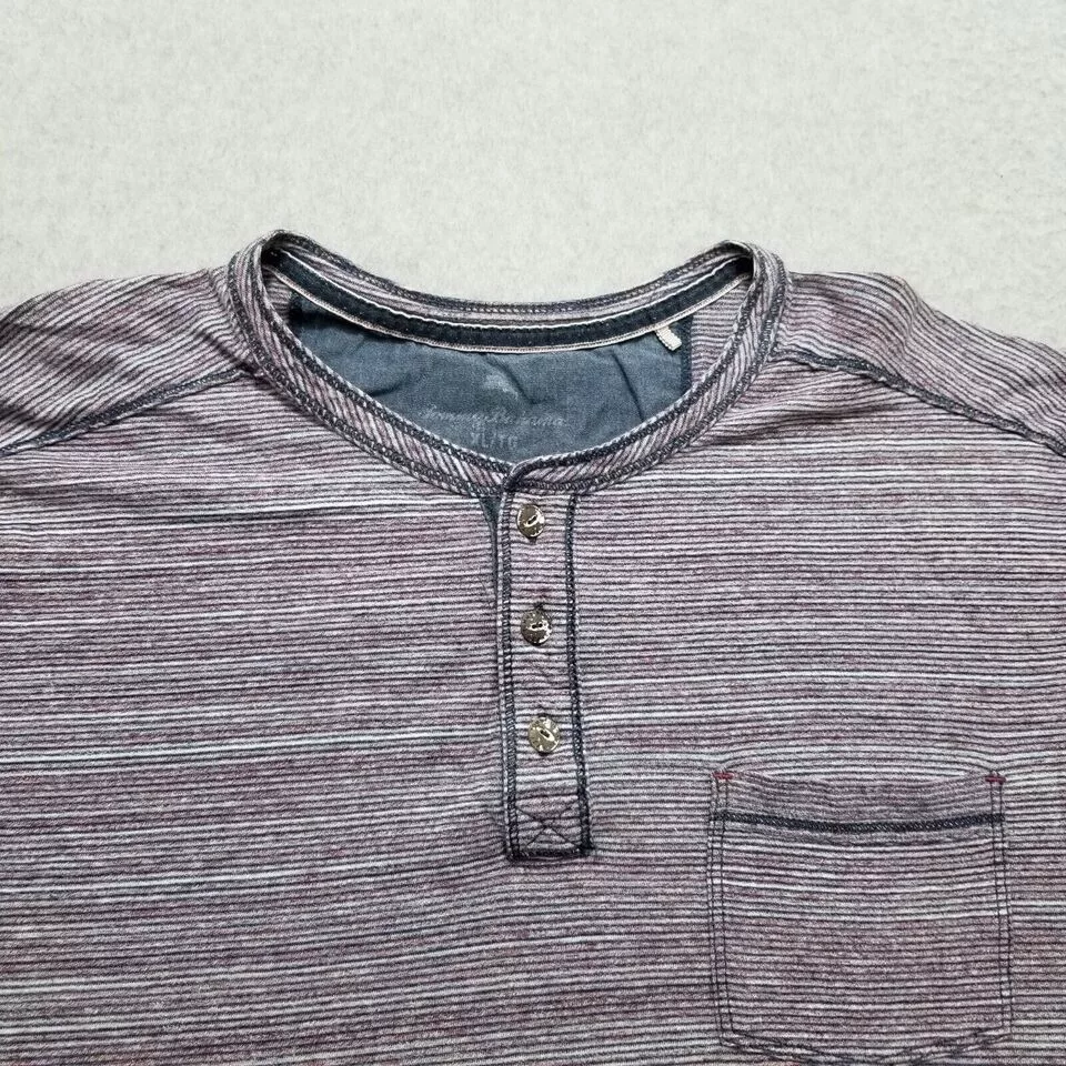 Tommy Bahama Sweatshirts Hoodies Tommy Bahama Sweatshirt Men XL Striped Pullover Pocket Purple