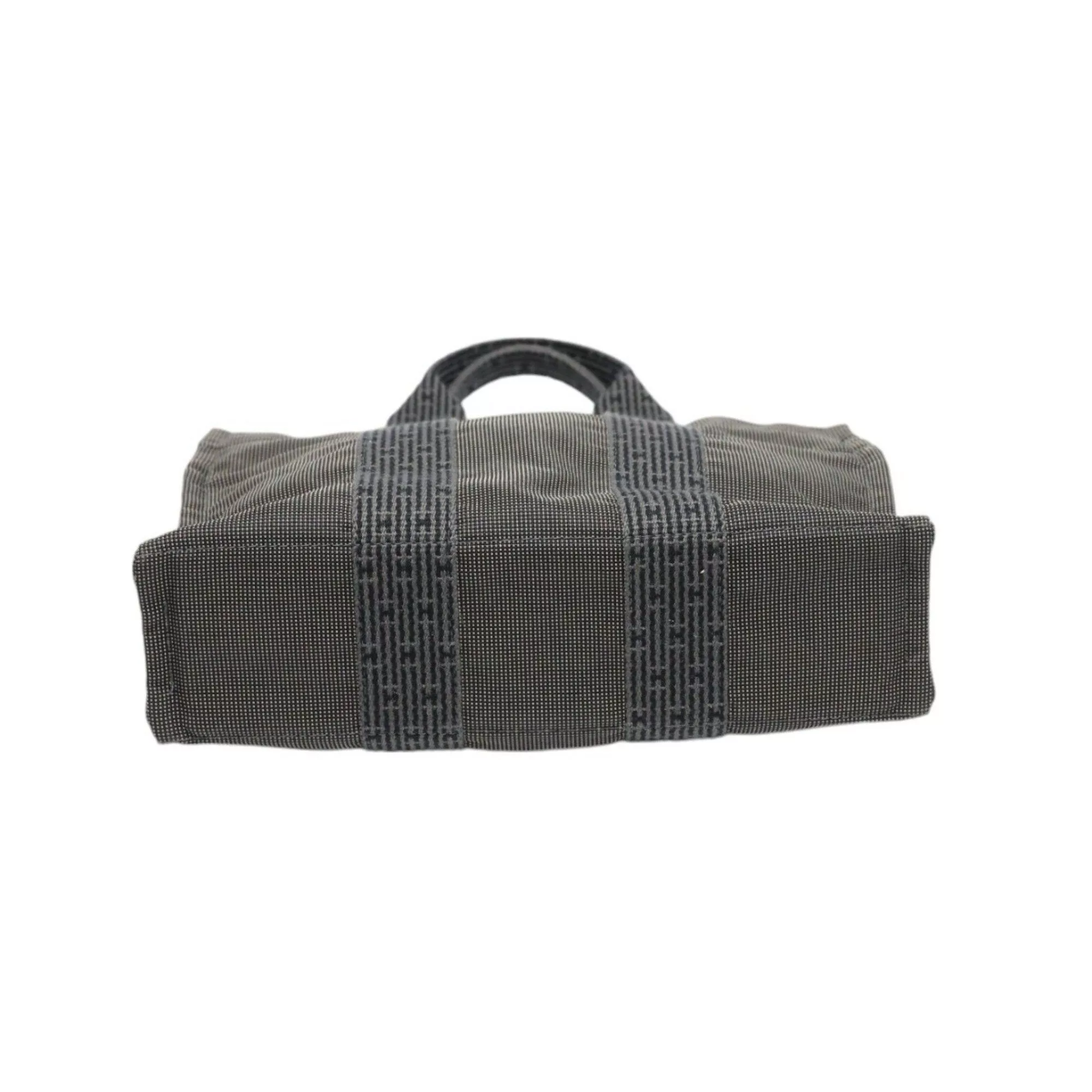 Hermes Other HERMES Handbag Air Line Canvas Grey Gray