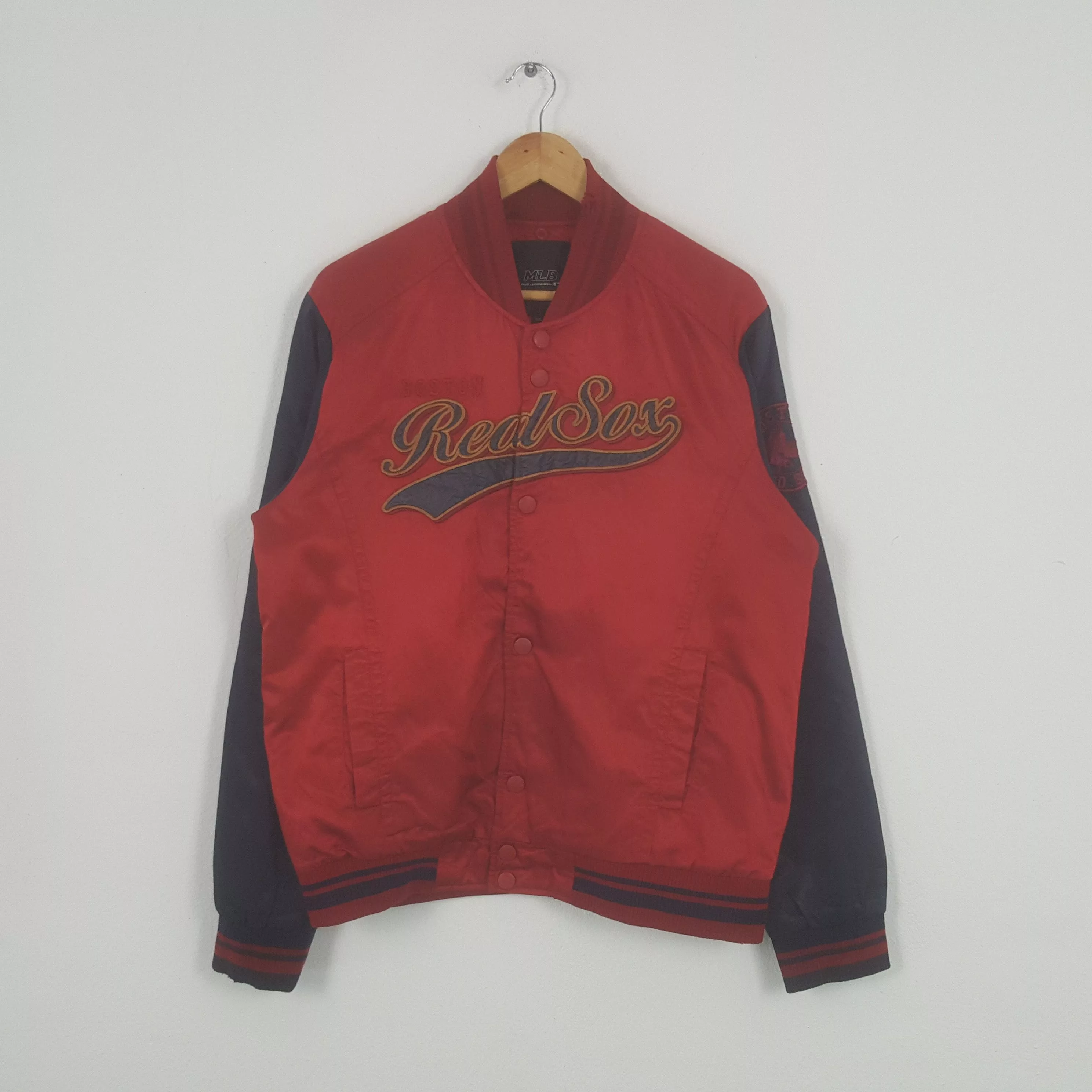 MLB Light Jackets MLB × Vintage Vintage Boston Red Sox MLB American Baseball Team Jacket