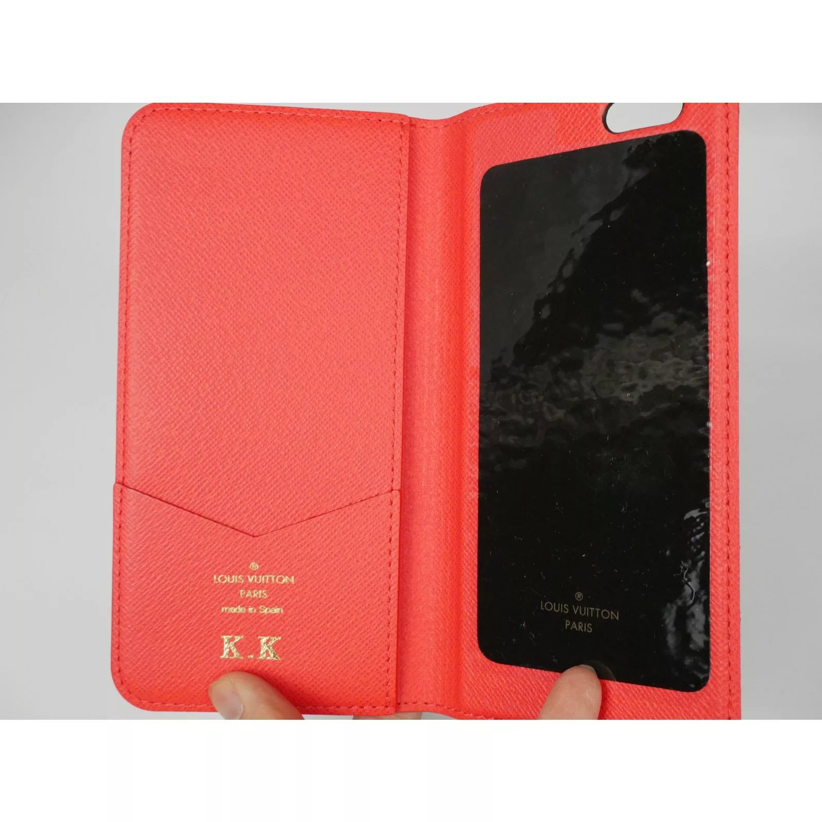 Louis Vuitton Miscellaneous Louis Vuitton Monogram Folio Iphone ​​Case Brown